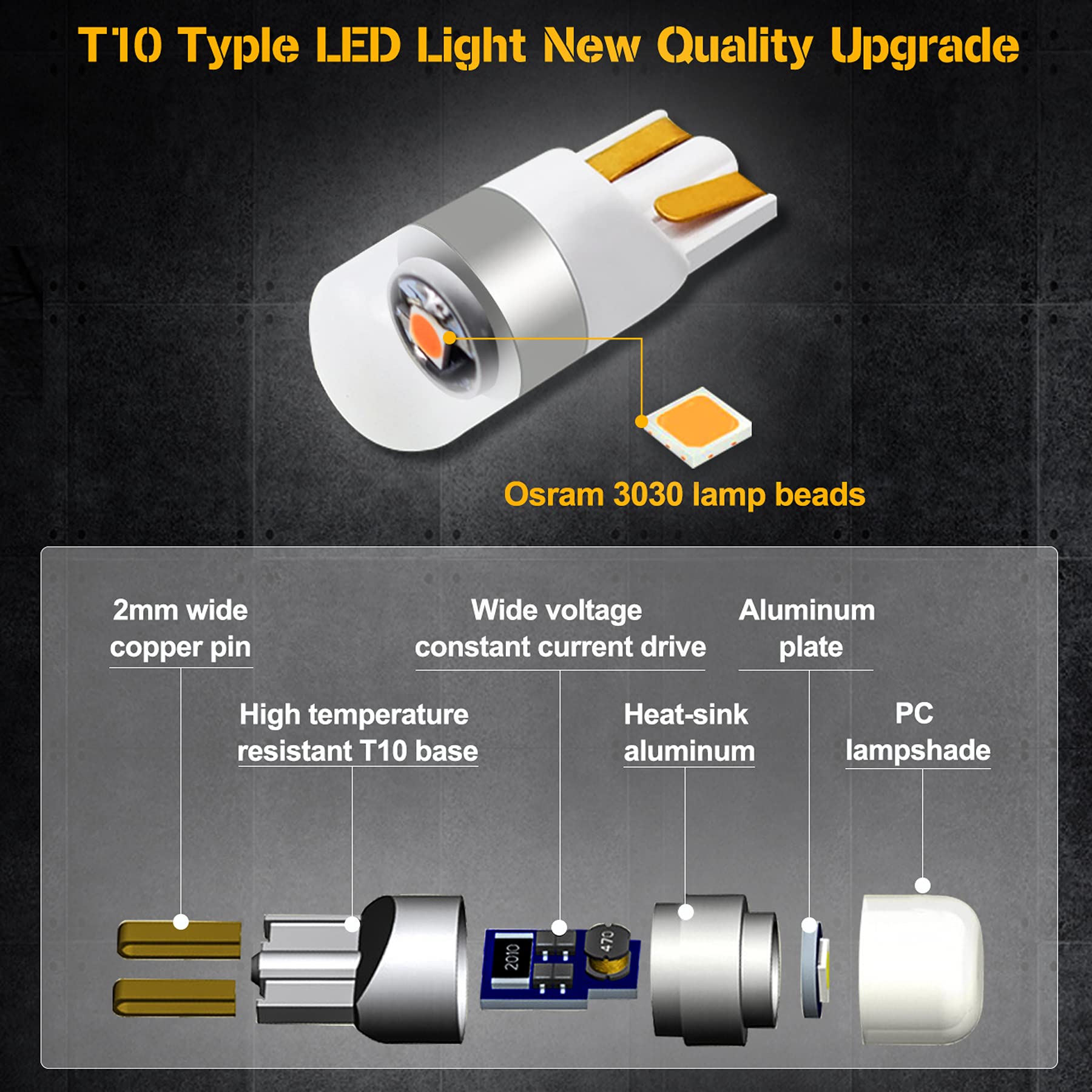 Nthreeauto Front Rear Chrome Fender Light Lens Fender Tips Mud Guards Covers W/Led Bulbs Compatible With Harley Electra Glide Ultra Classic Road King Softail Flhr Flstc Flhtc(Mirror Shell)