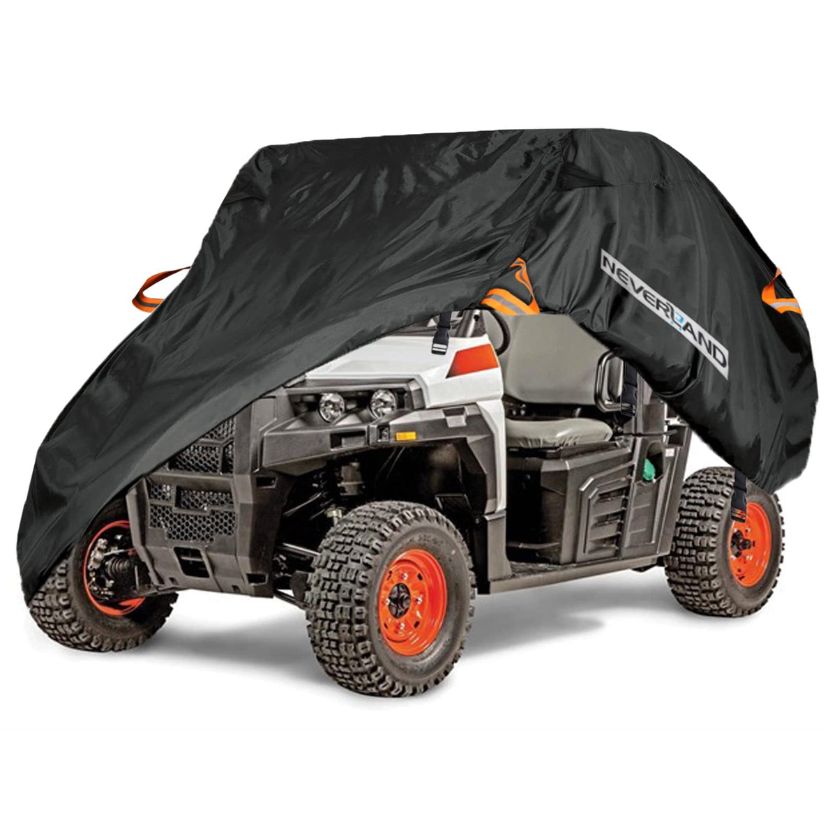 Neverland Utv Cover, Storage Sun-Uv Rain Snow Protector Universal For Can-Am Kawasaki Polaris Honda Yamaha Side By Side Cover 2-