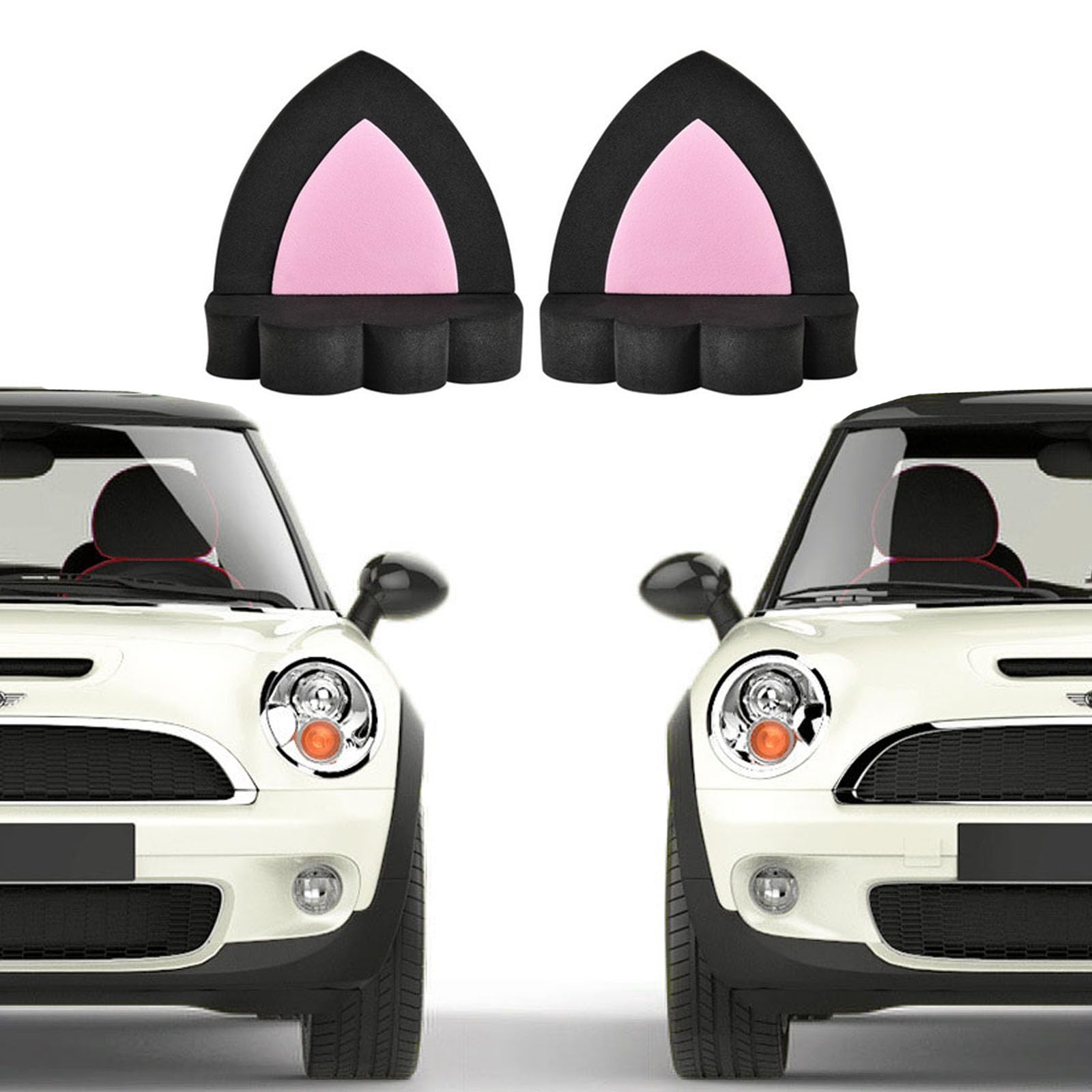 Car Roof Decoration 3D Bumper Hood Stickers, Universal Lovely Creative Green Grass Bean Sprout Car Exterior Helmet Sticker Decal