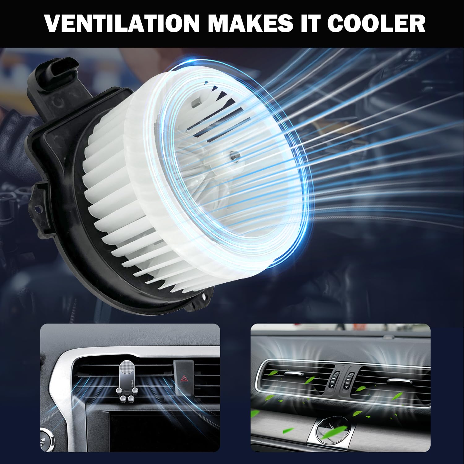 Aspligo 700328 Ac Heater Blower Motor Fan Assembly Fit For Toyota Prius C 2012 2013 2014 2015 2016 2017 2018 2019 8710352210