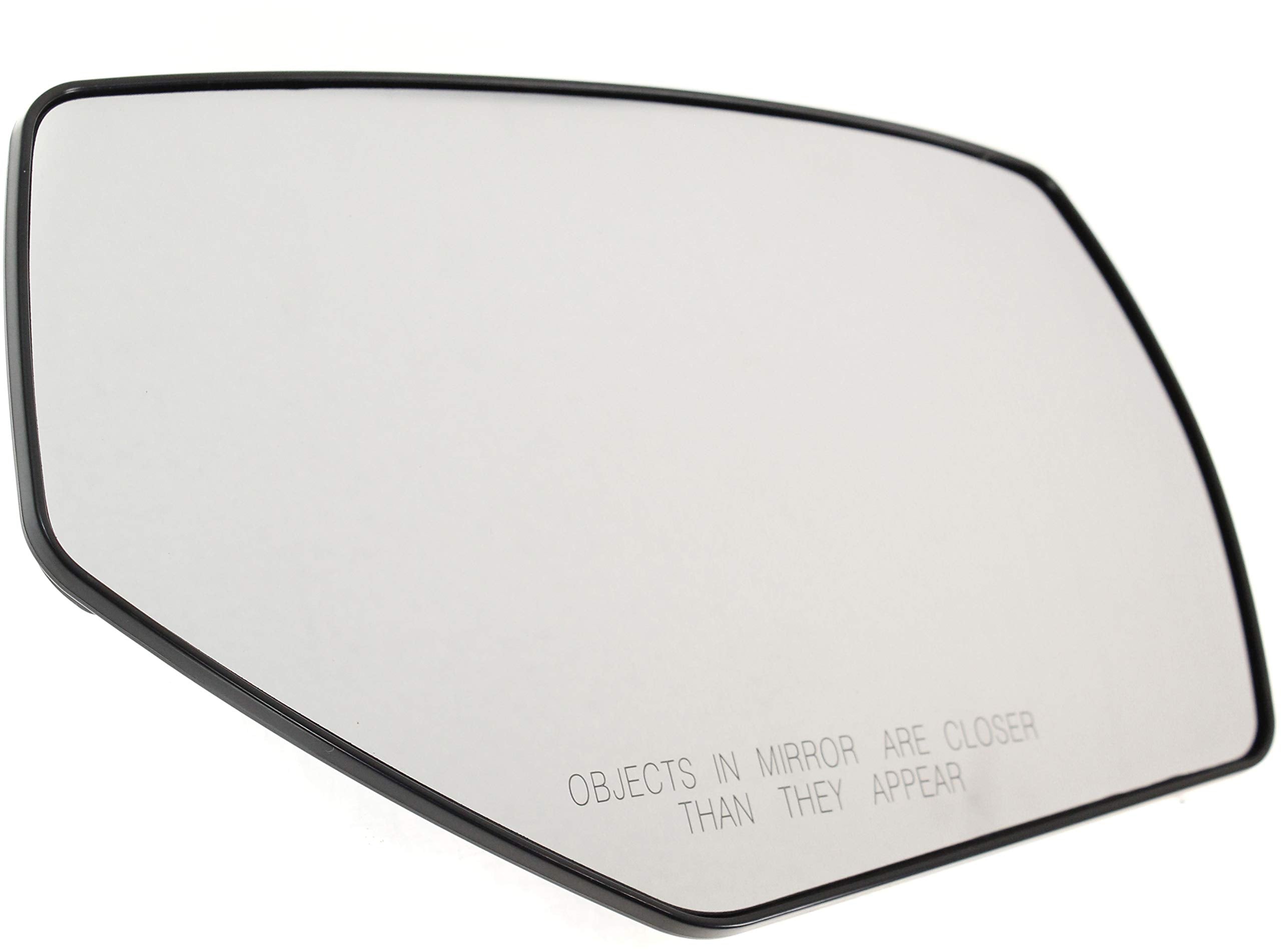 Kool Vue Mirror Glass for 2014-2018 Chevrolet Silverado 1500 & GMC Sierra 1500, Manual Heated, Passenger Side with Backing Plate