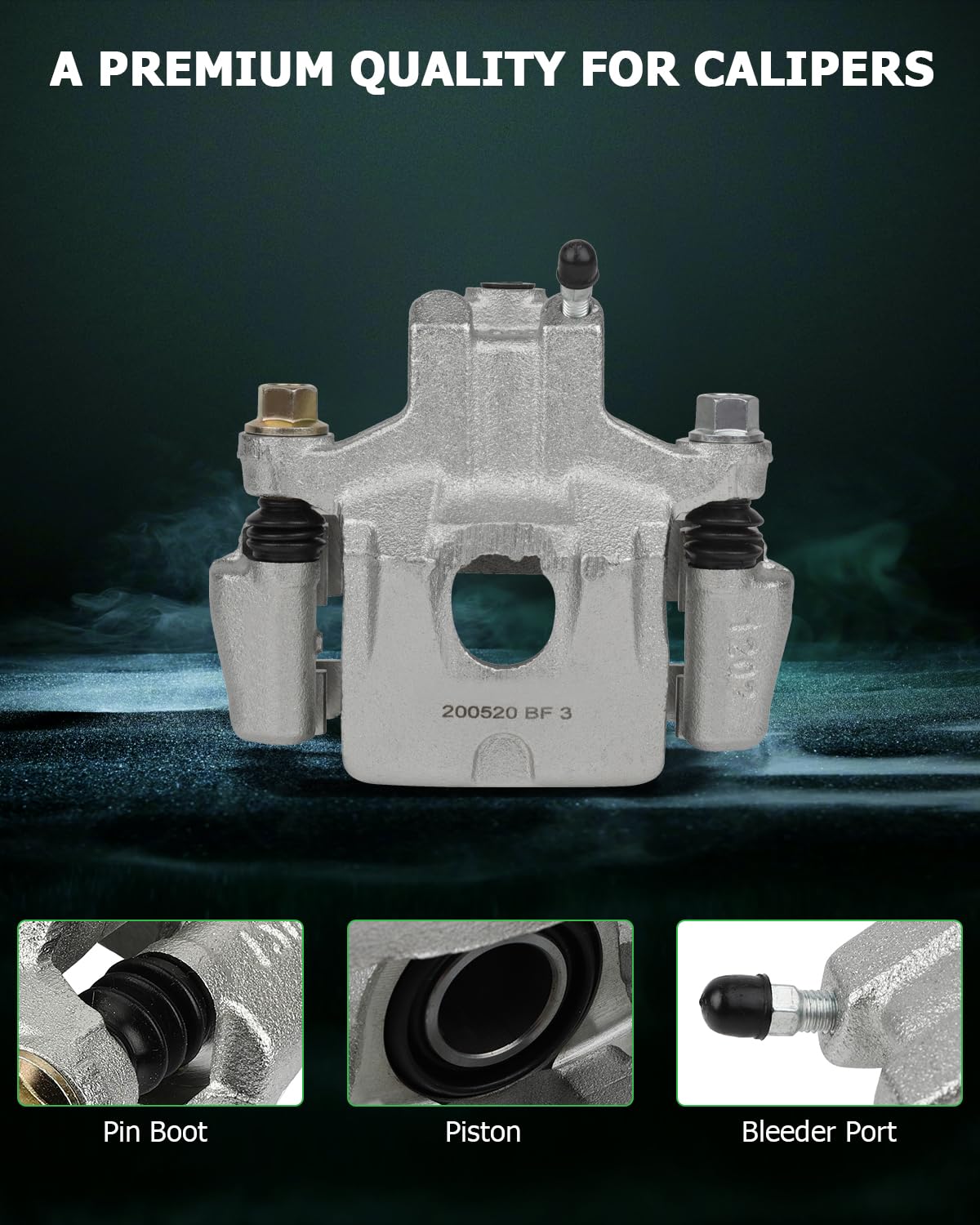 Scitoo 19B2696 Rear Right Disc Brake Caliper Assembly W/Bracket For Toyota For Avalon 2005-2007,For Toyota For Camry 2002-2006,F