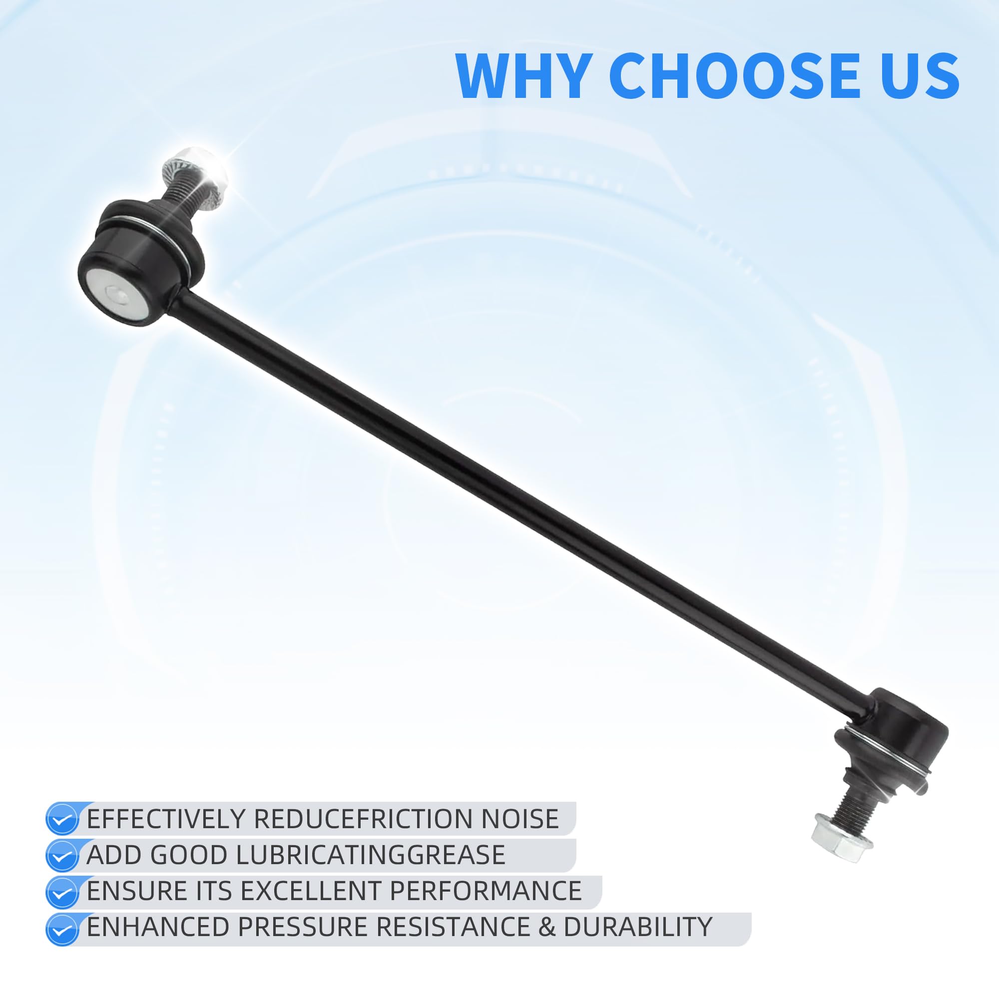 Rockplanet Stabilizer Sway Bar Link Front Compatible with Nissan Altima Maxima Hybrid Murano Rogue Select Pathfinder Infiniti QX