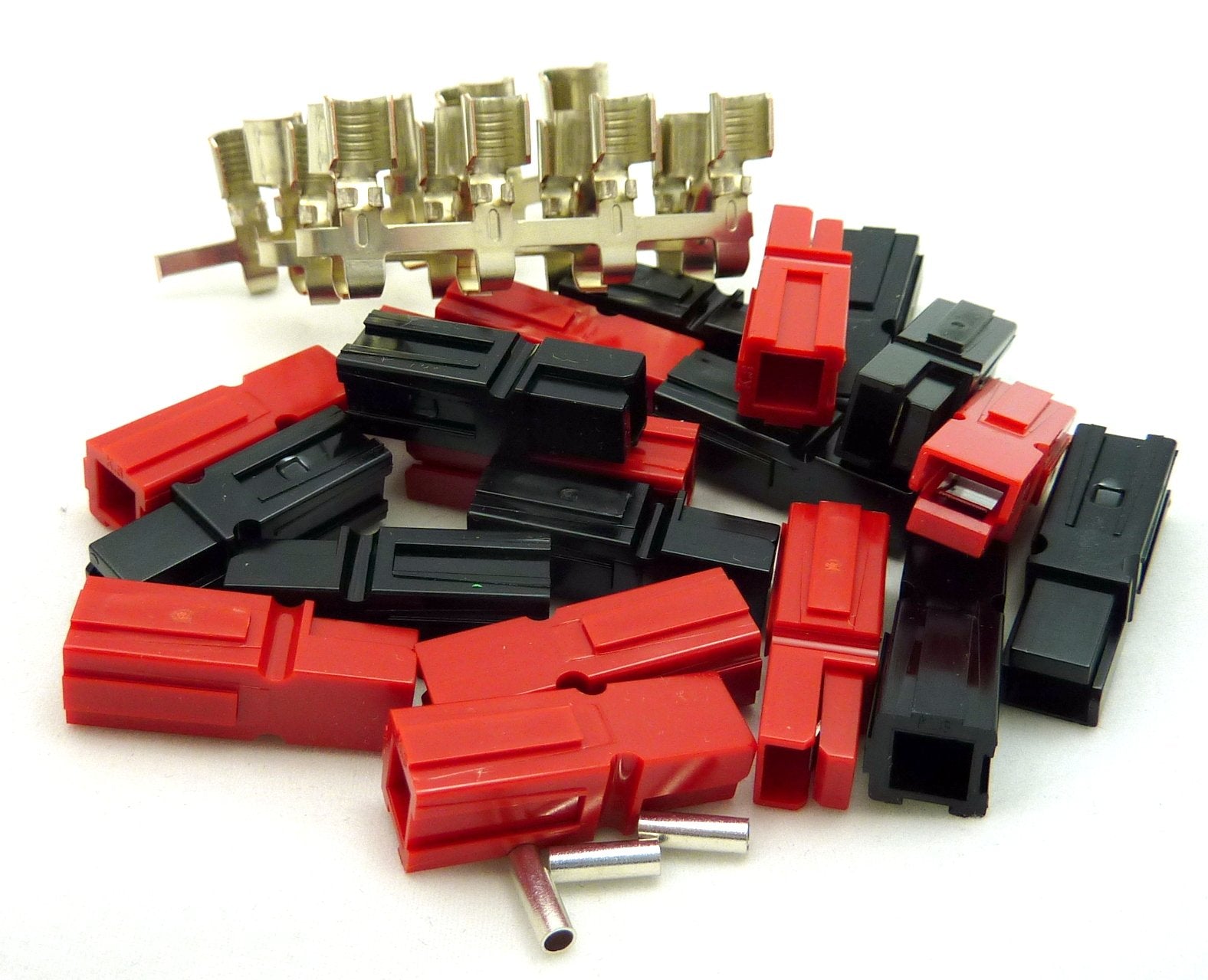 10 Pair Philmore DC 45A Quick Disconnect Battery Power Connectors for 14-10AWG Wire; 49-328