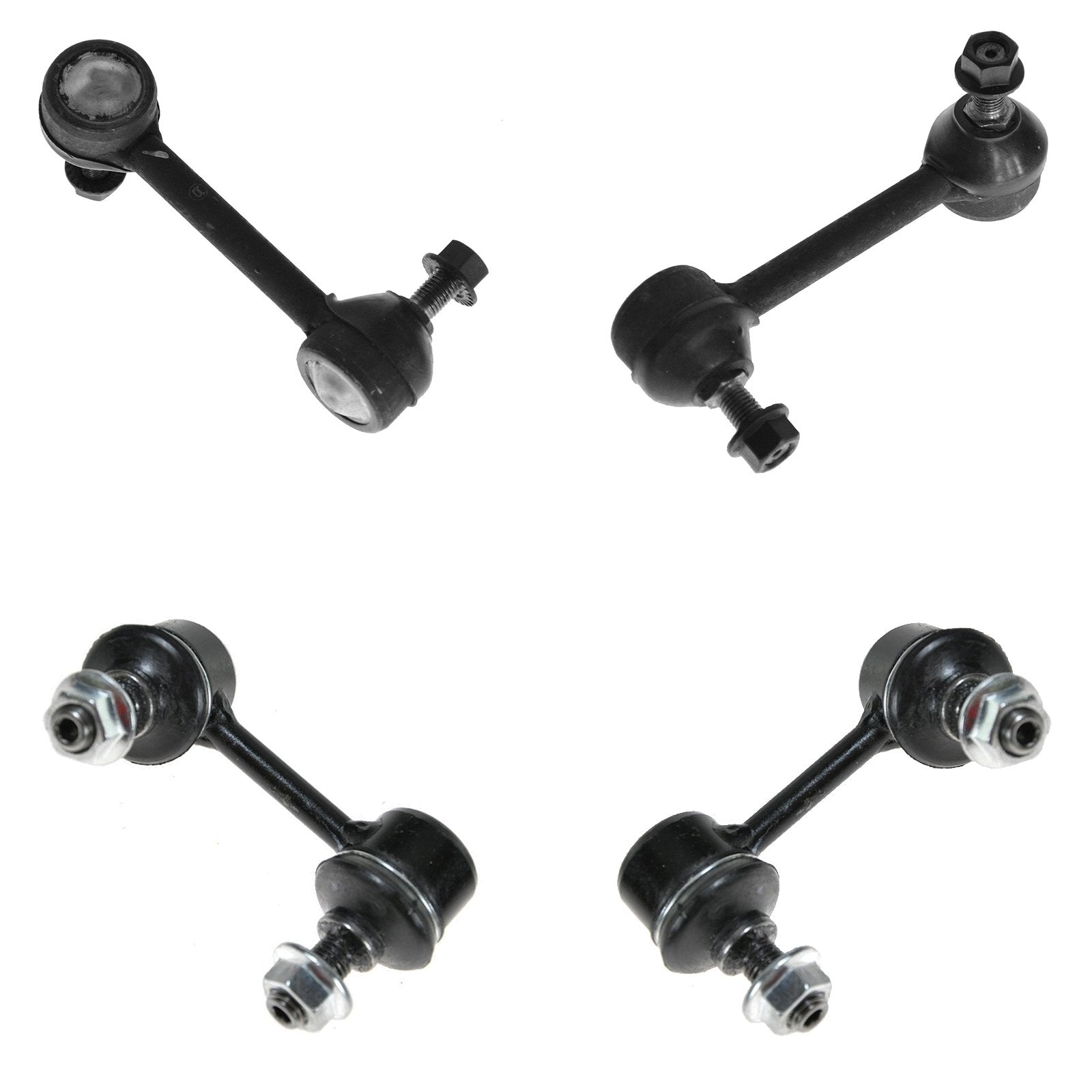 Trq Front & Rear Sway Bar Stabilizer Link Set Compatible With 2001-2003 Acura Cl 1999-2003 Tl 1998-2002 Honda Accord