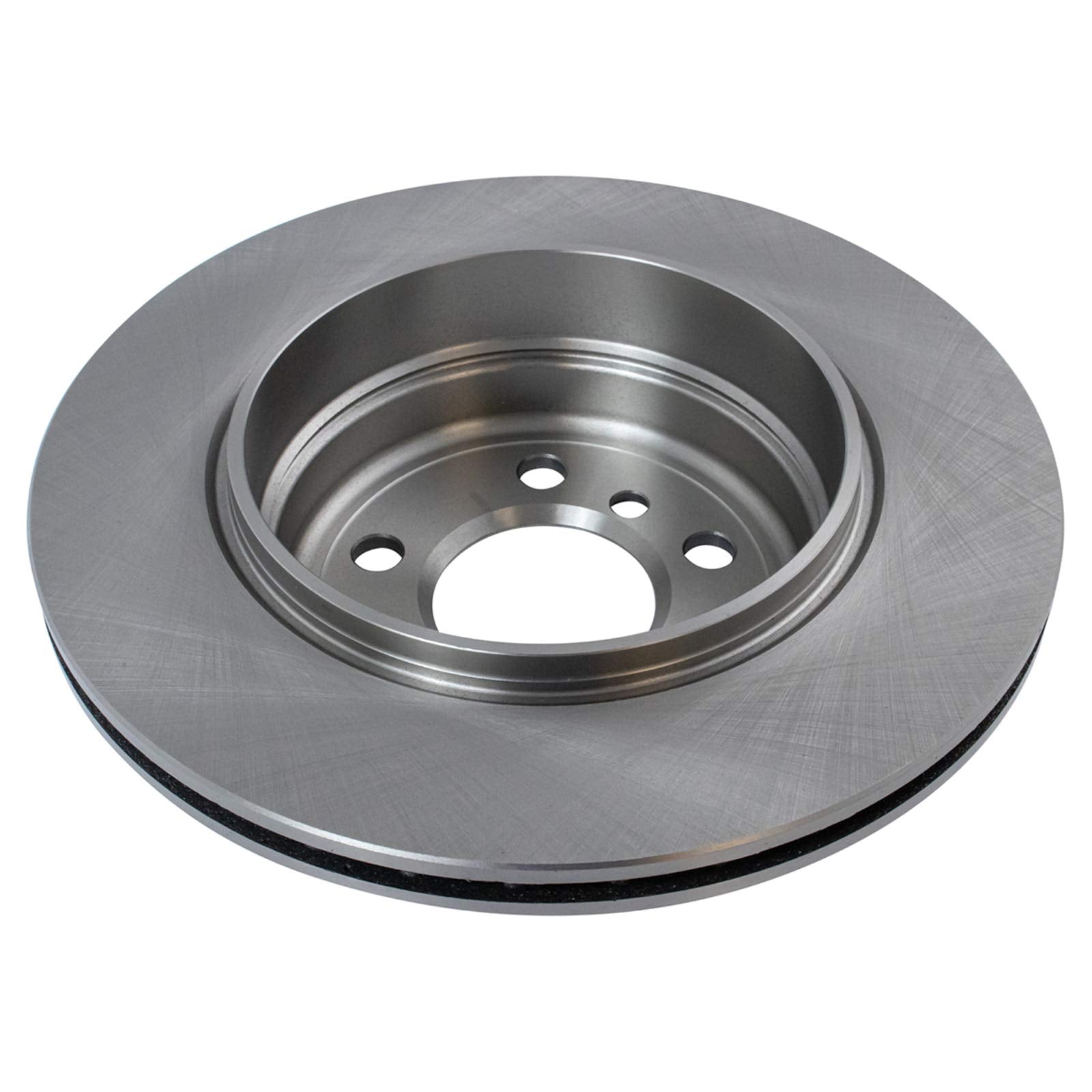 Trq Rear Brake Pad & Rotor Kit Brake Pads Brake Rotor Semi-Metallic Compatible With 2004-2010 Bmw X3