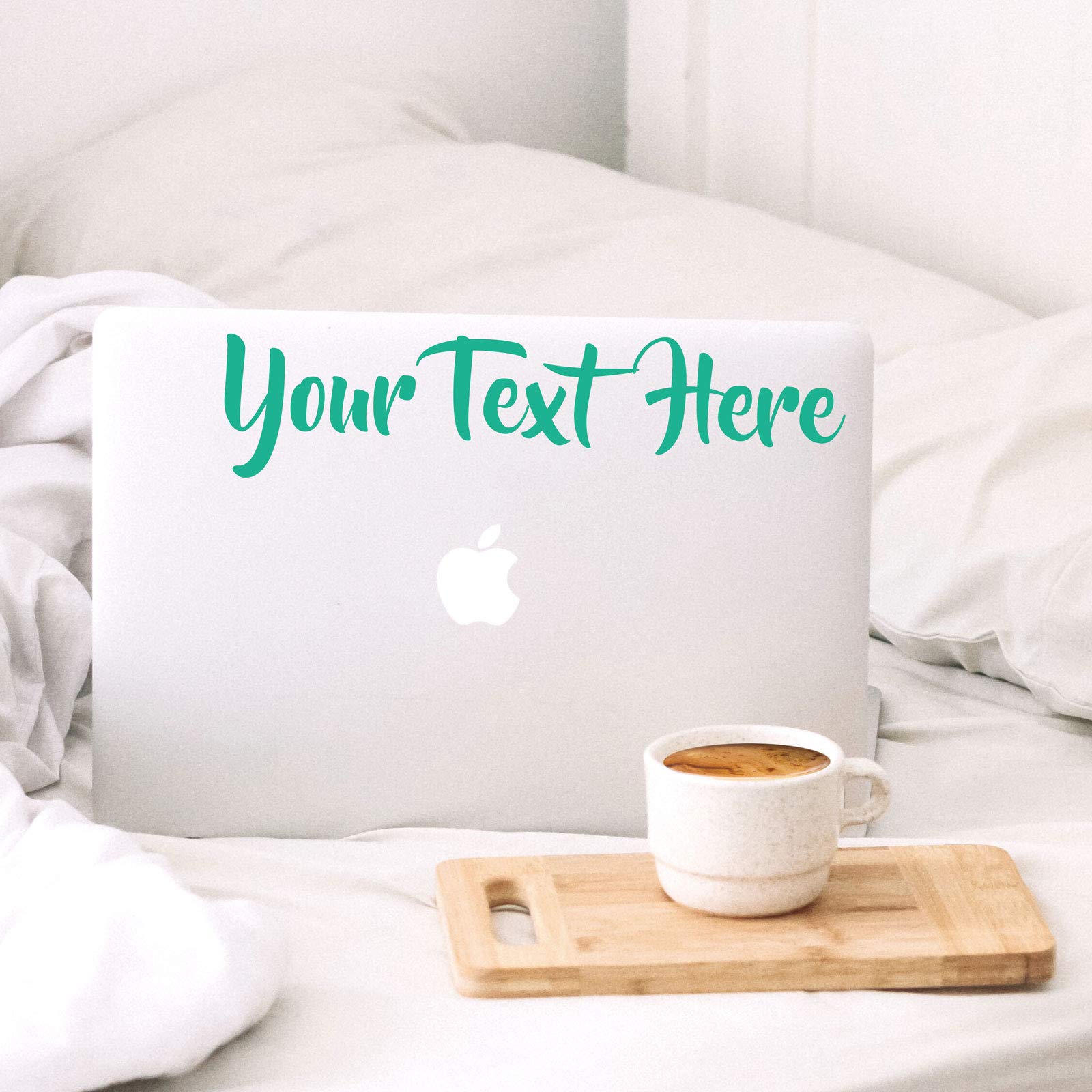 Personalized Custom Font Name Decal Sticker Compatible With Tumbler Cups, Laptop, Phones, Rv, Boats, Helmets, Hardhats, Notebook