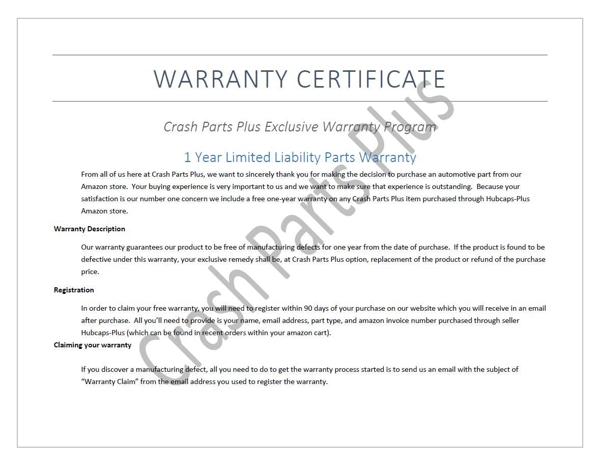 Burco 5649Bc Convex Door Mirror Glass For 2015 Ford Edge