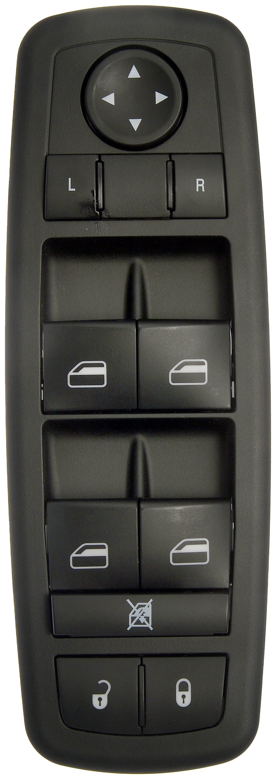 Dorman 901-497 Front Driver Side Master Window Switch Compatible With Select Chrysler / Dodge / Jeep Models