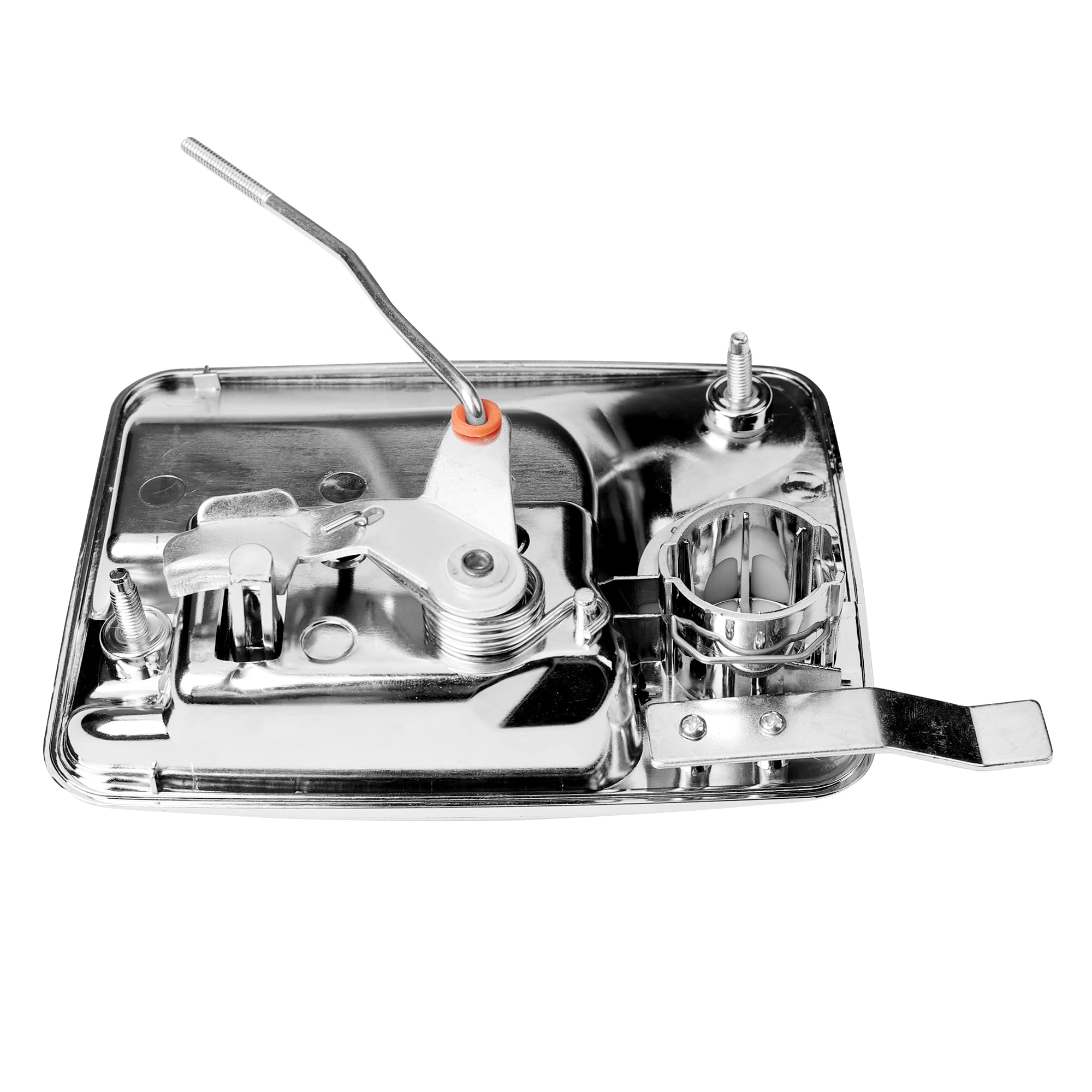 Exterior Door Handle, Compatible With 1999-2016 Ford F250 F350 F450 F550 F650 F750 Super Duty | 00-05 Ford Excursion, Chrome Fro