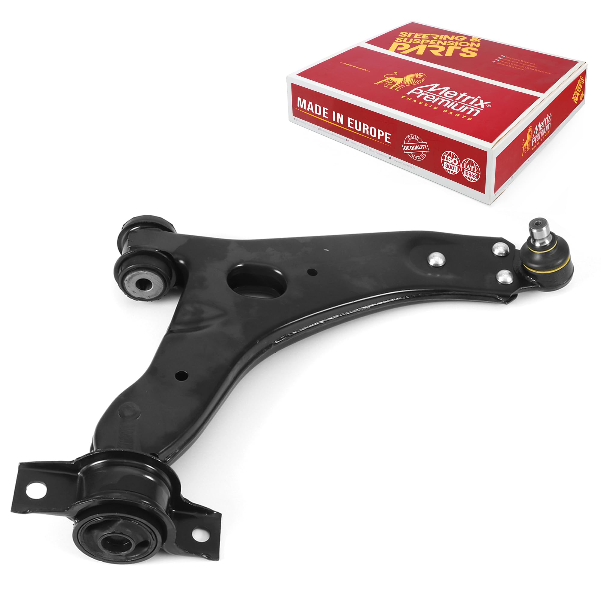 Metrix Premium Chassis Parts - Front Right Lower Control Arm W Ball Joint & Bushing Assembly Fits 2006-2011 Ford Focus, 2005 For