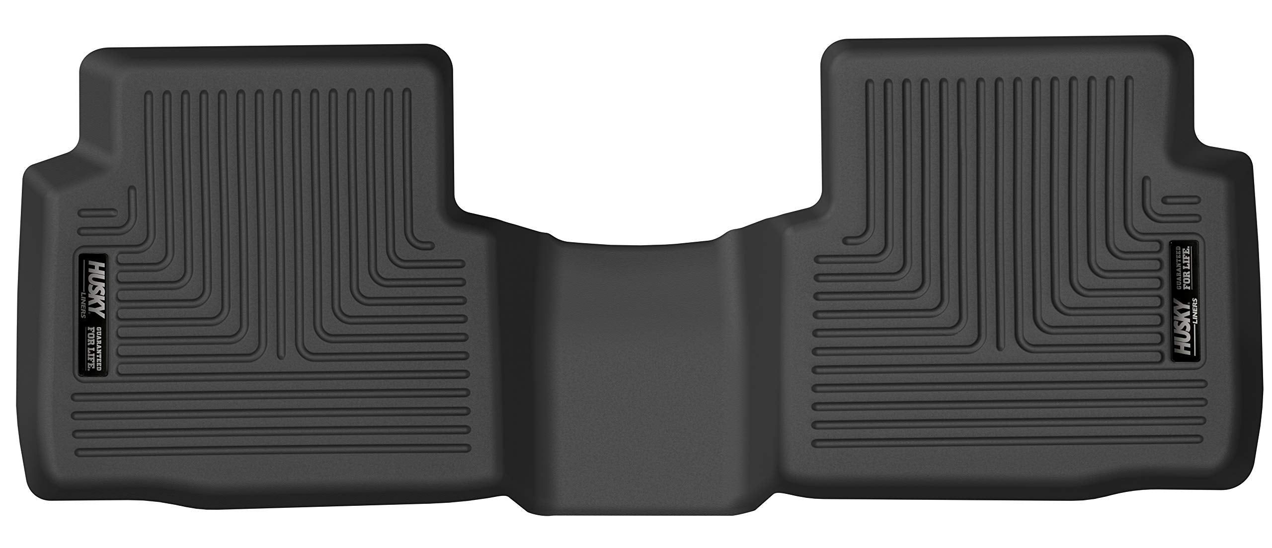Husky Liners X-Act Contour Floor Mats | Fits 2020-2021 Ford Escape | 2Nd Row, 1-Pc Black - 54931