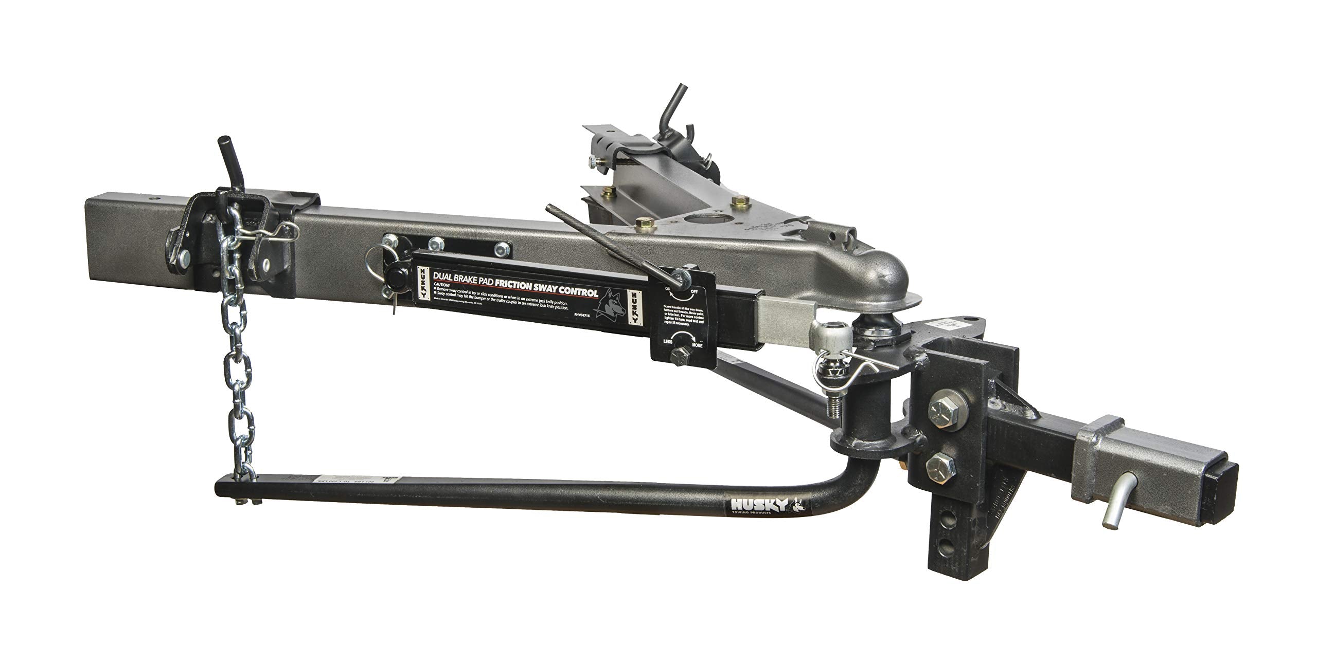 Husky Towing 31997 800Lb Weight Distribution Hitch With Sway Control And 2.32'' Ball