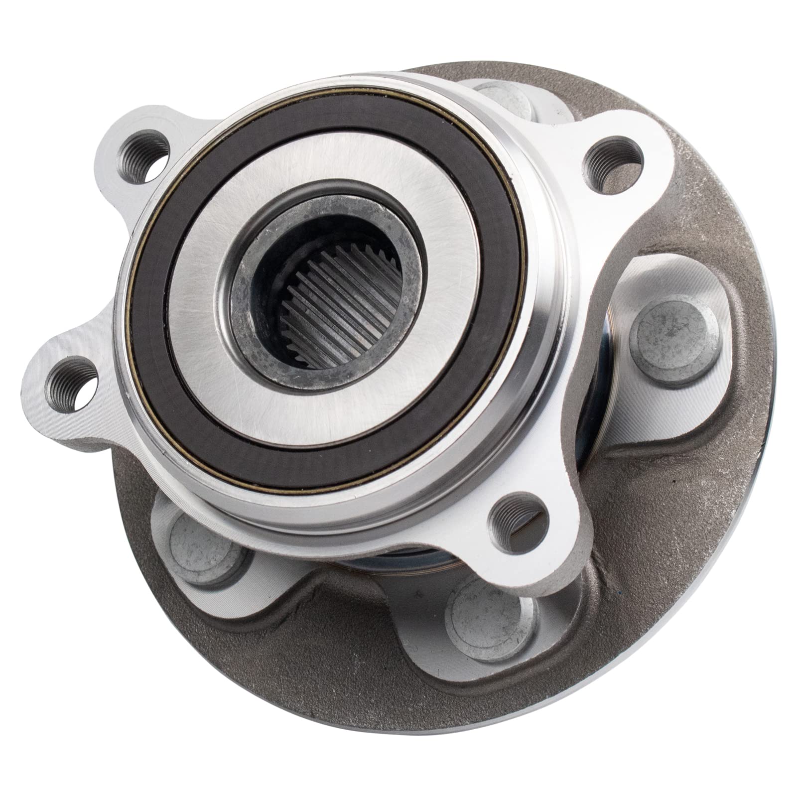 TRQ Front Wheel Hub Bearings Assembly Set Compatible with 2021-2023 Lexus ES250 2021 Toyota Avalon 2018-2022 Camry