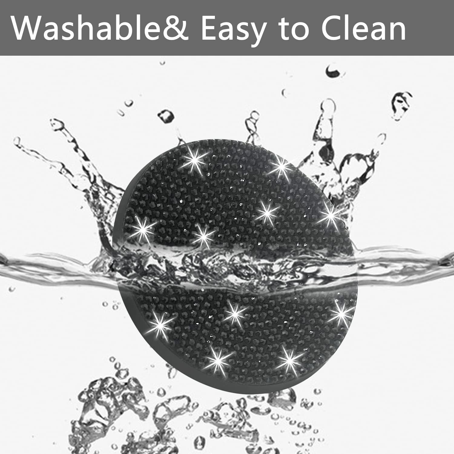 4Pcs Bling Car Coaster, Universal Bling Car Interior Accessories For Women, 2.75 Inch Silicone Anti-Slip Shockproof Fashion Vehi