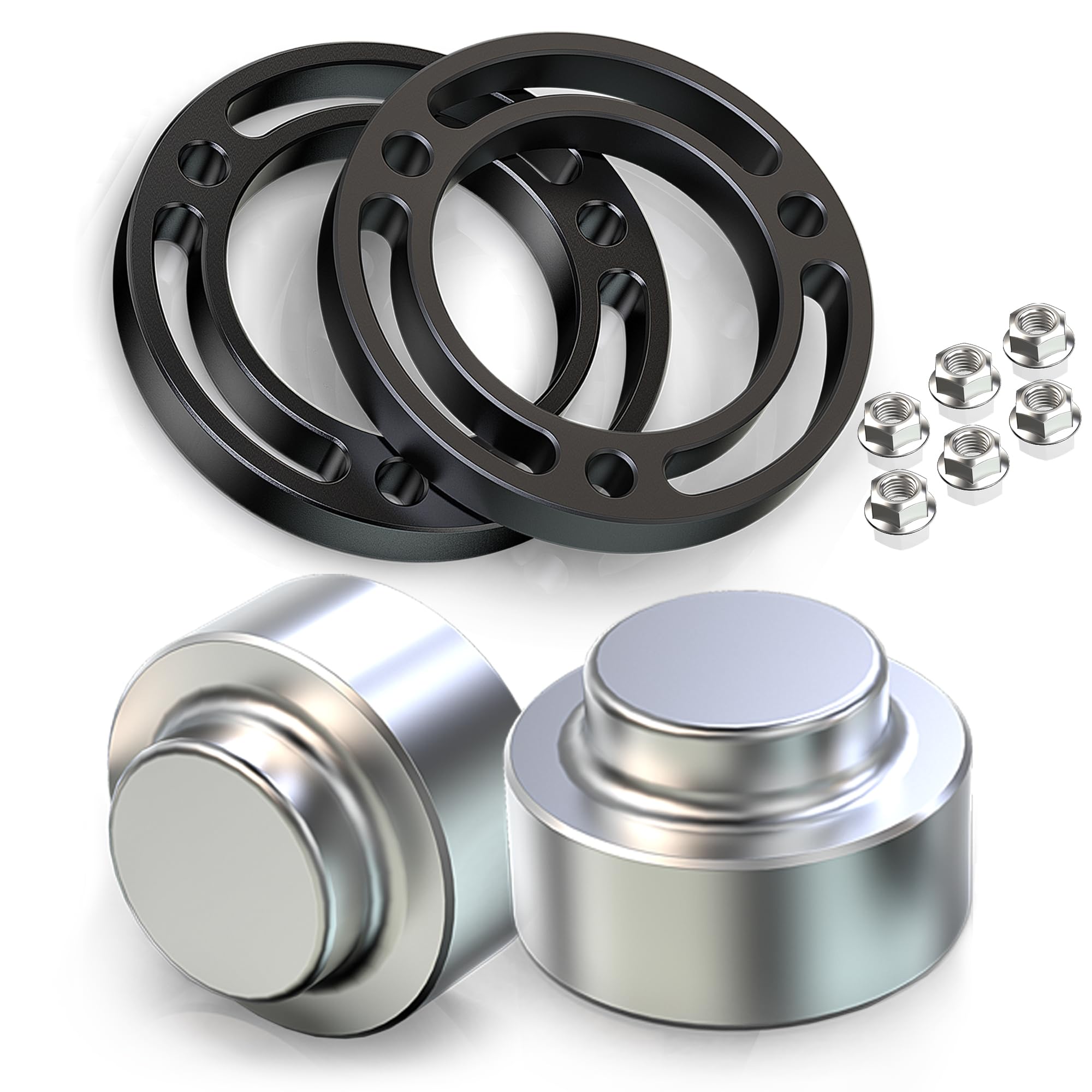 Maxracing 1.5'' Front + 1.5'' Rear Leveling Lift Kit Compatible With 2007-2020 Chevy Tahoe | 2007-2020 Chevy Suburban 1500 | 200