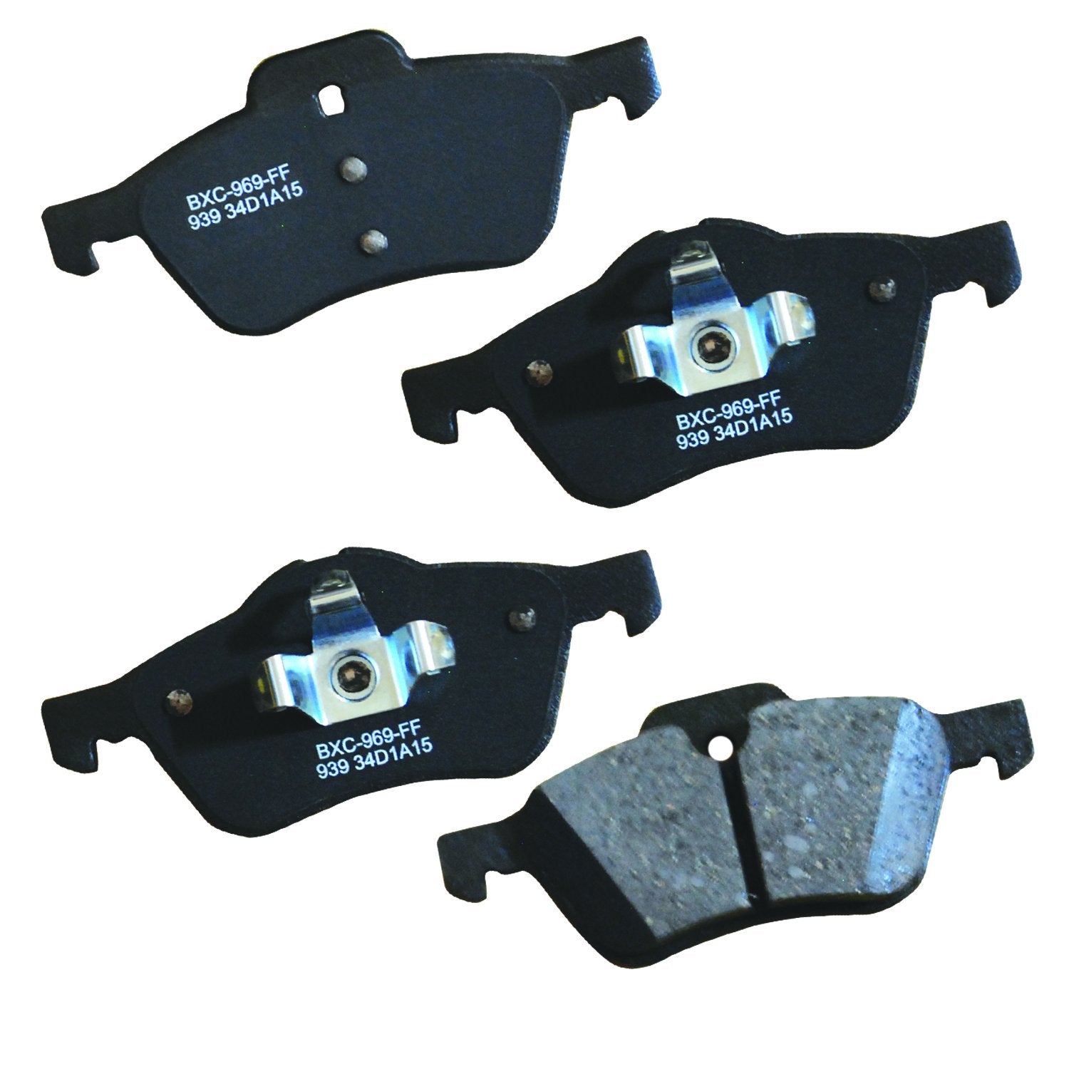 Bendix Premium Sbc939 Ceramic Front Brake Pads For Mini Cooper 2008-2002