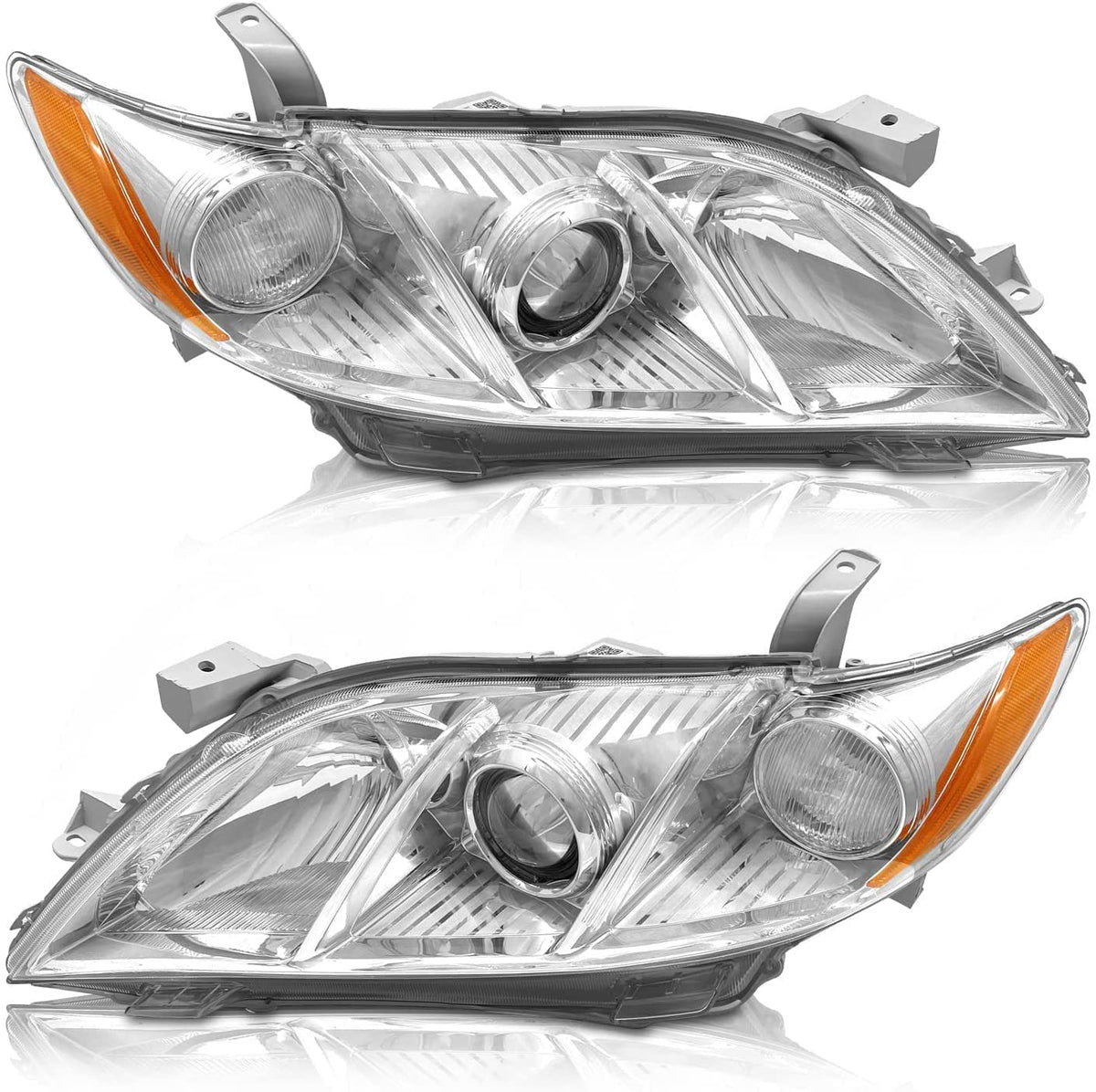 As 2007 2008 2009 Toyota Camry Headlight Assembly Headlamps For 07 08 09 Camry Exclude Hybrid Projector Left And Right Pair - Ch