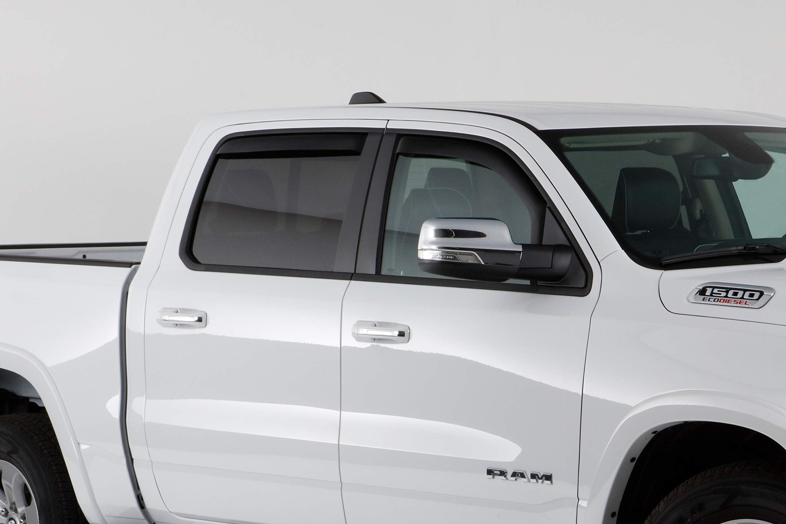 Gt Styling 83178S Smoke Ventgard Snap 4 Pc Fits 2019-2021 Ram 1500