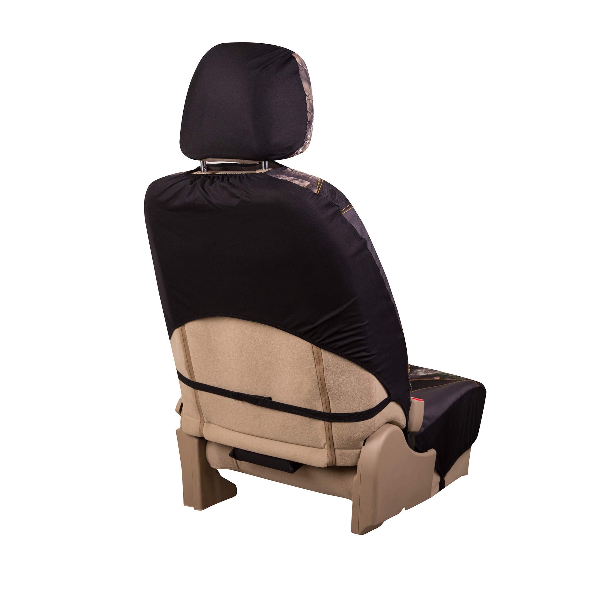 Browning Universal Front and Bench Seat Covers, Water Resistant for Car, Truck, and SUV, Buckmark (Mossy Oak Break-Up Country)