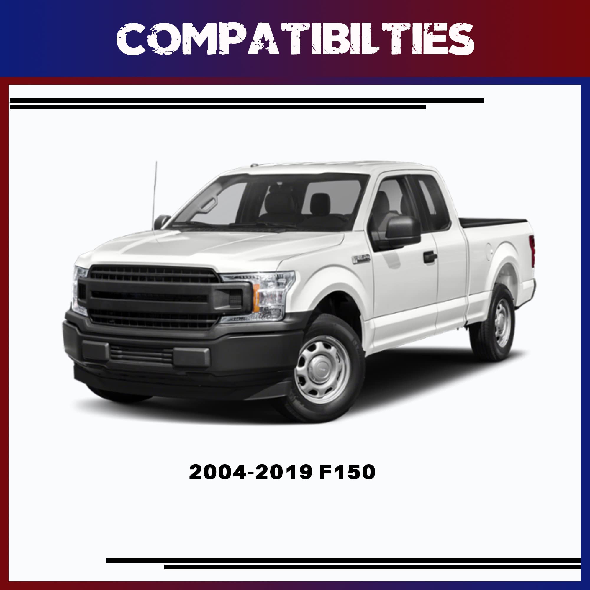 Leveling Lift Kits Compatible With 2004-2020 F150, 3 Inch Front+2 Inch Rear Strut Spacers Leveling Kit For F150 2Wd 4Wd