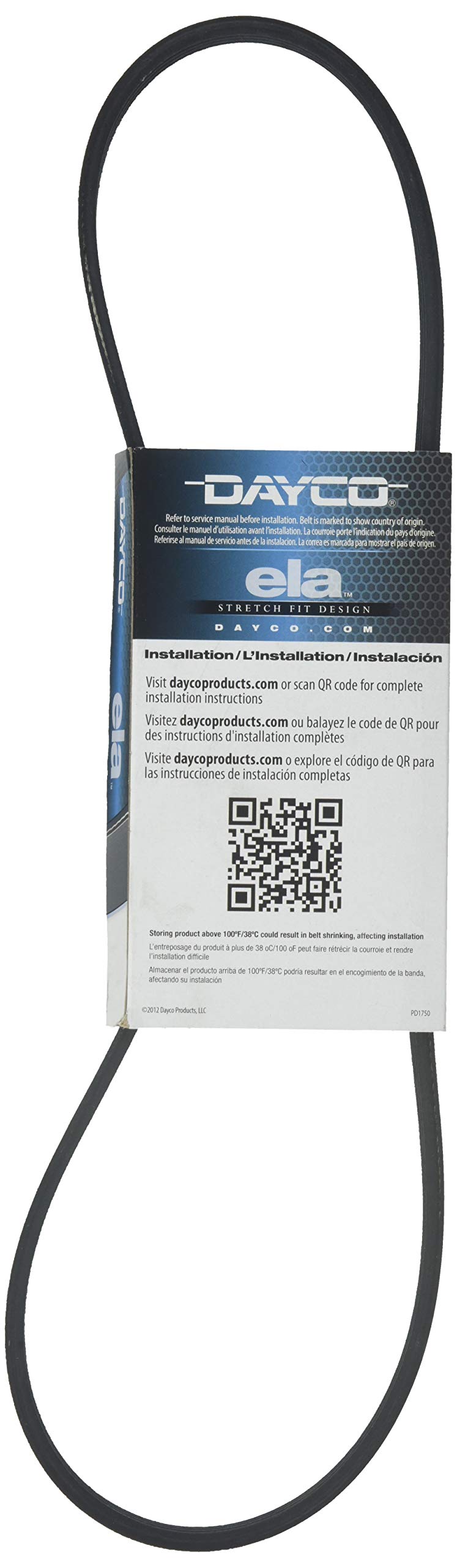 Dayco E040357 Serpentine Belt