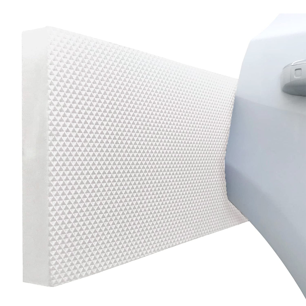 Ampulla Garage Smith Garage Wall Protector Car Door Protectors, Designed In Germany (4-Pack White)