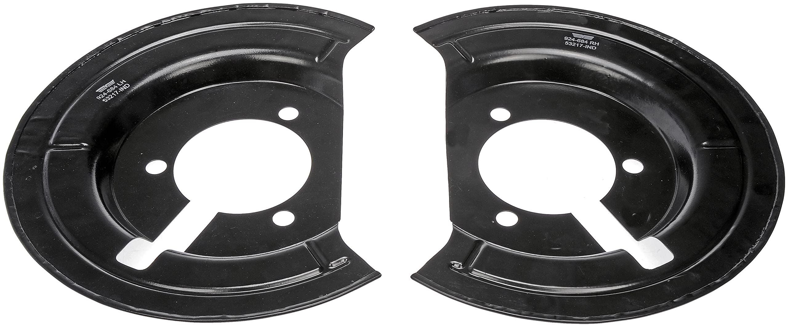 Dorman 924-684 Front Brake Backing Plate Compatible With Select Dodge/Ram Models, 1 Pair
