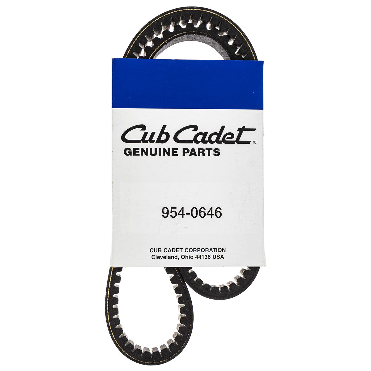 Cub Cadet 954-0646 Engine Transmission Drive V-Belt Big 6X4 Fire Country 642 Rescue 641 & 754-0646 Oem