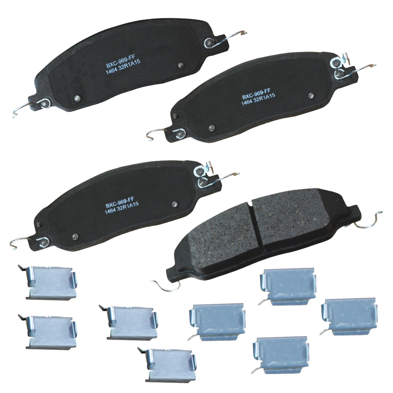 Bendix Premium Sbc1464 Ceramic Front Brake Pads For Ford Mustang 2014-2011