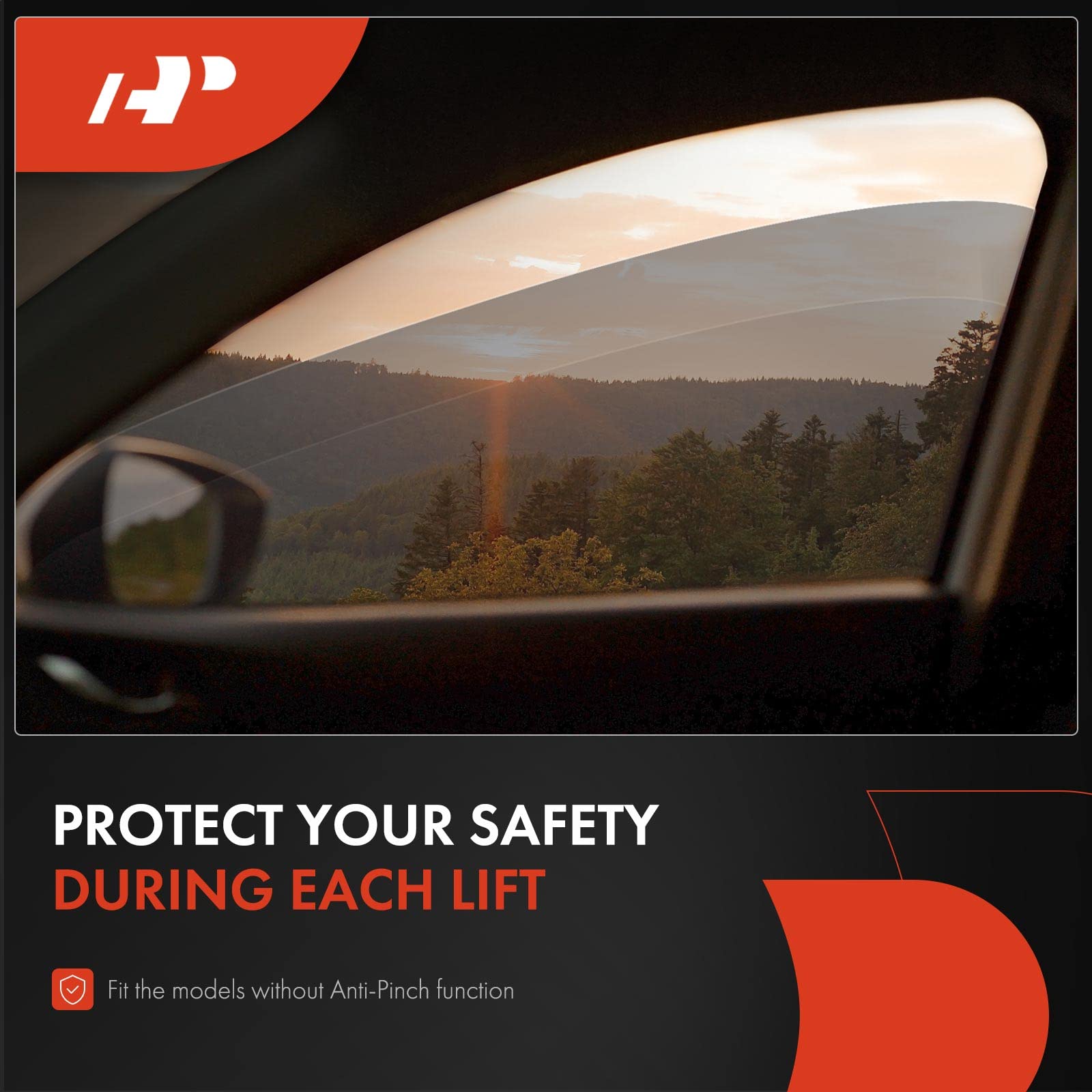 A-Premium Front Right or Rear Left Power Window Lift Motor Compatible with Ford Crown Victoria 1992-2011 & Lincoln Town Car 1990-2011 & Mercury Marauder 2003-2004, Grand Marquis