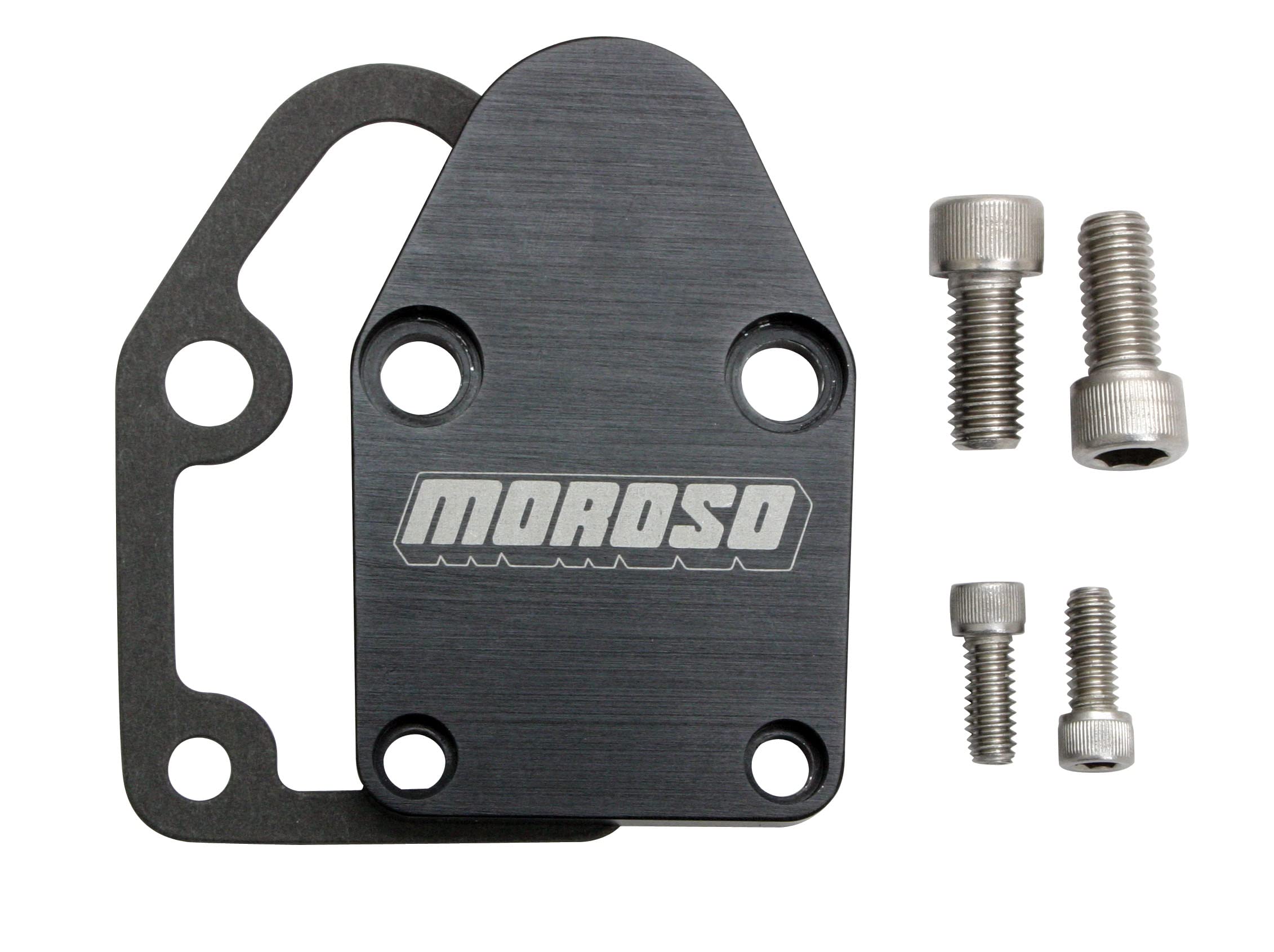 Moroso 65395 Billet Fuel Pump Plate, Fits Small Block Chevy Engines