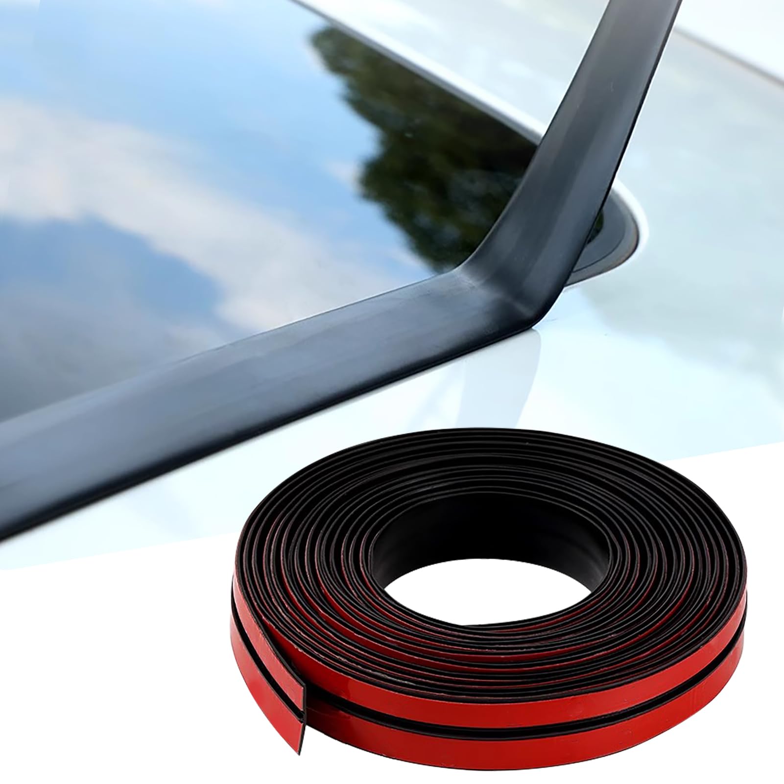 23Ft Car Sunroof Seal Car Windshield Seal Strip Universal Windshield Weather Stripping T Shape Windshield Rubber Seal For Roof S