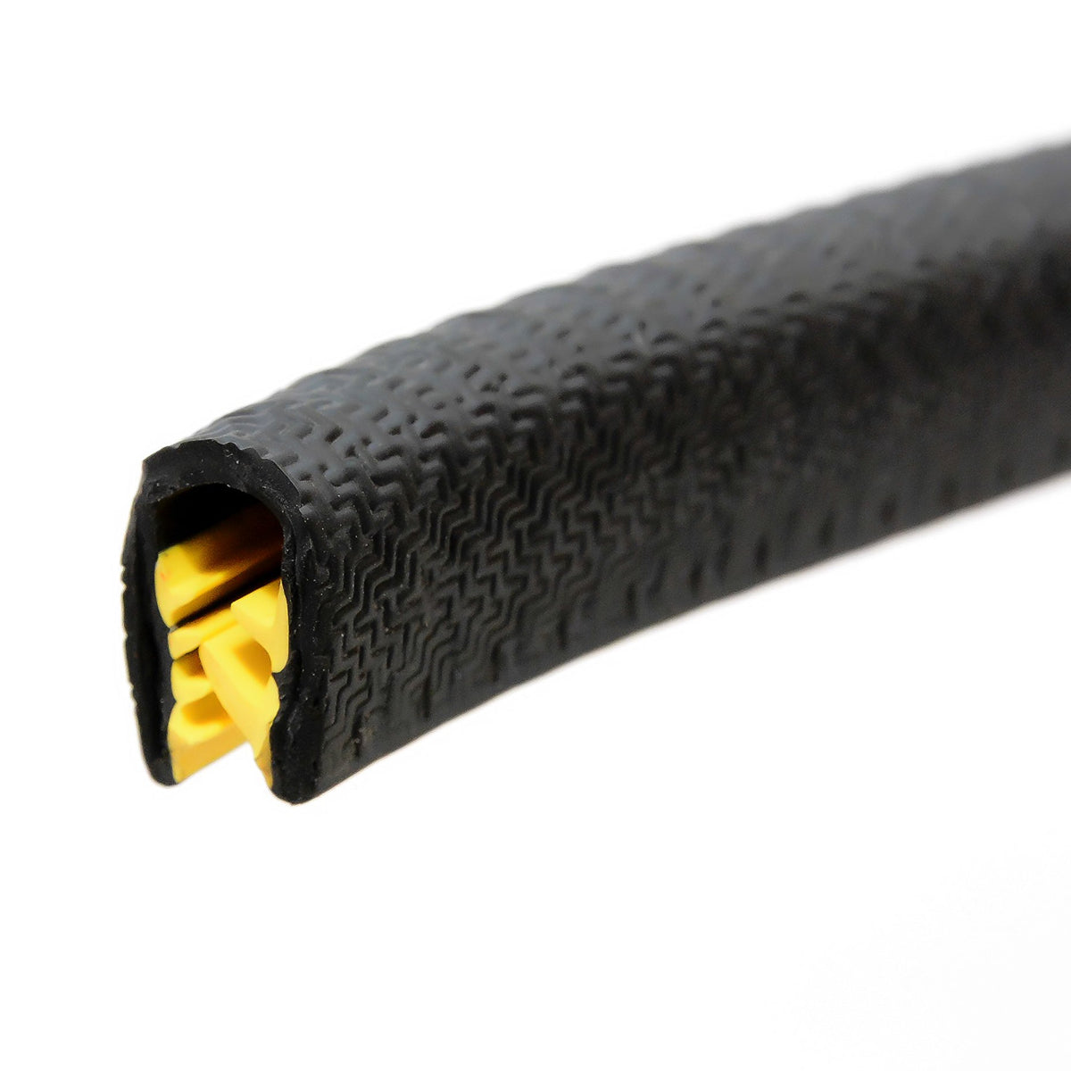M M Seals - Edge Trim Black Fits 1/5 Inch (4.9Mm), Leg 0.65 Inch (16.6Mm), Lengt WBCARB01HVBCBSE