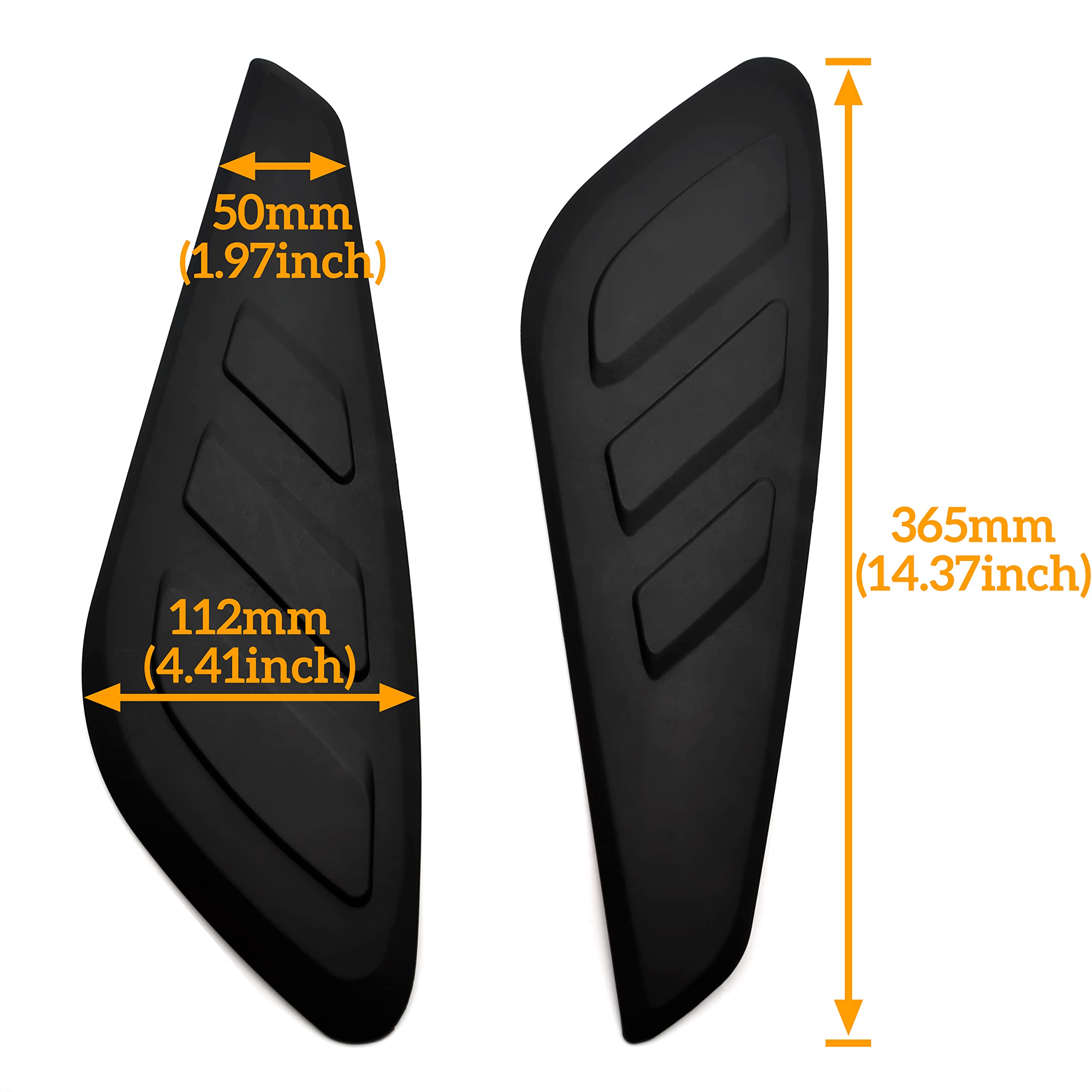 VEISUTOR Motorcycle Fuel Tank Knee Pad for Pan America 1250, Rubber Tank Side Panels Protector Stickers for Harley Pan America 1