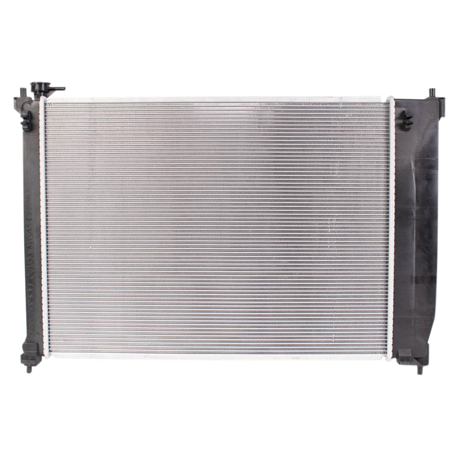 Trq Radiator Assembly Aluminum Core Compatible With 15-19 Hyundai Sonata