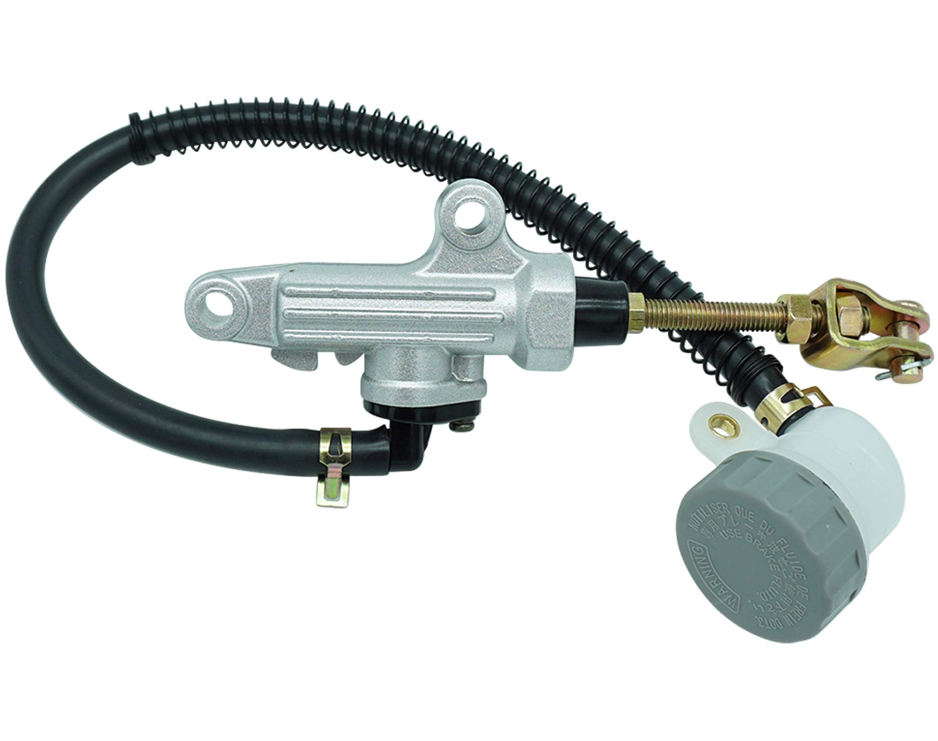 M Mati Rear Foot Brake Master Cylinder For Yamaha Warrior 350 Yfm350X 1990-2004 3Gd-2583V-10-00