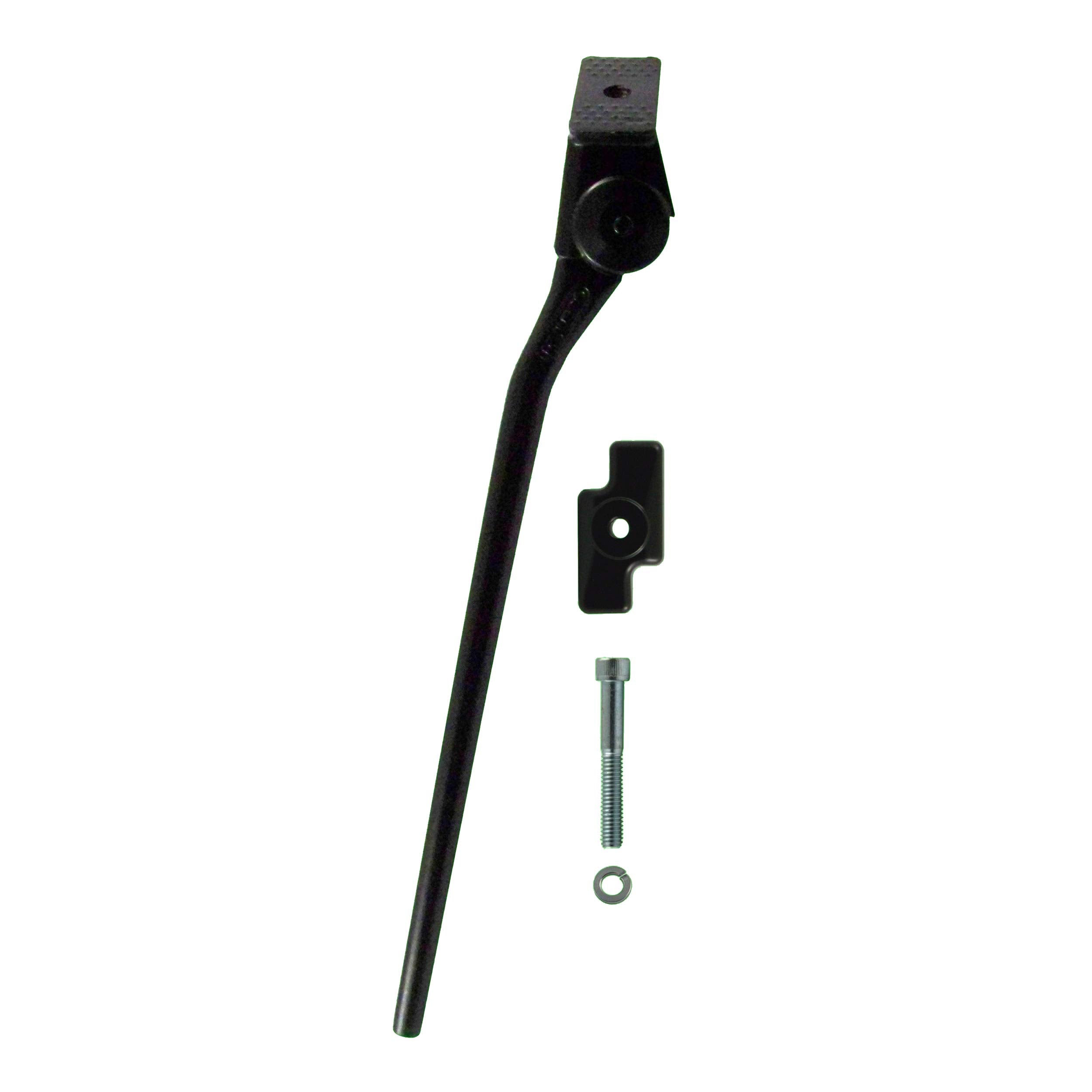 Greenfield KS2SB Kickstand with Retro Kit Black,285 mm (for Bikes 22&quot; and Under)