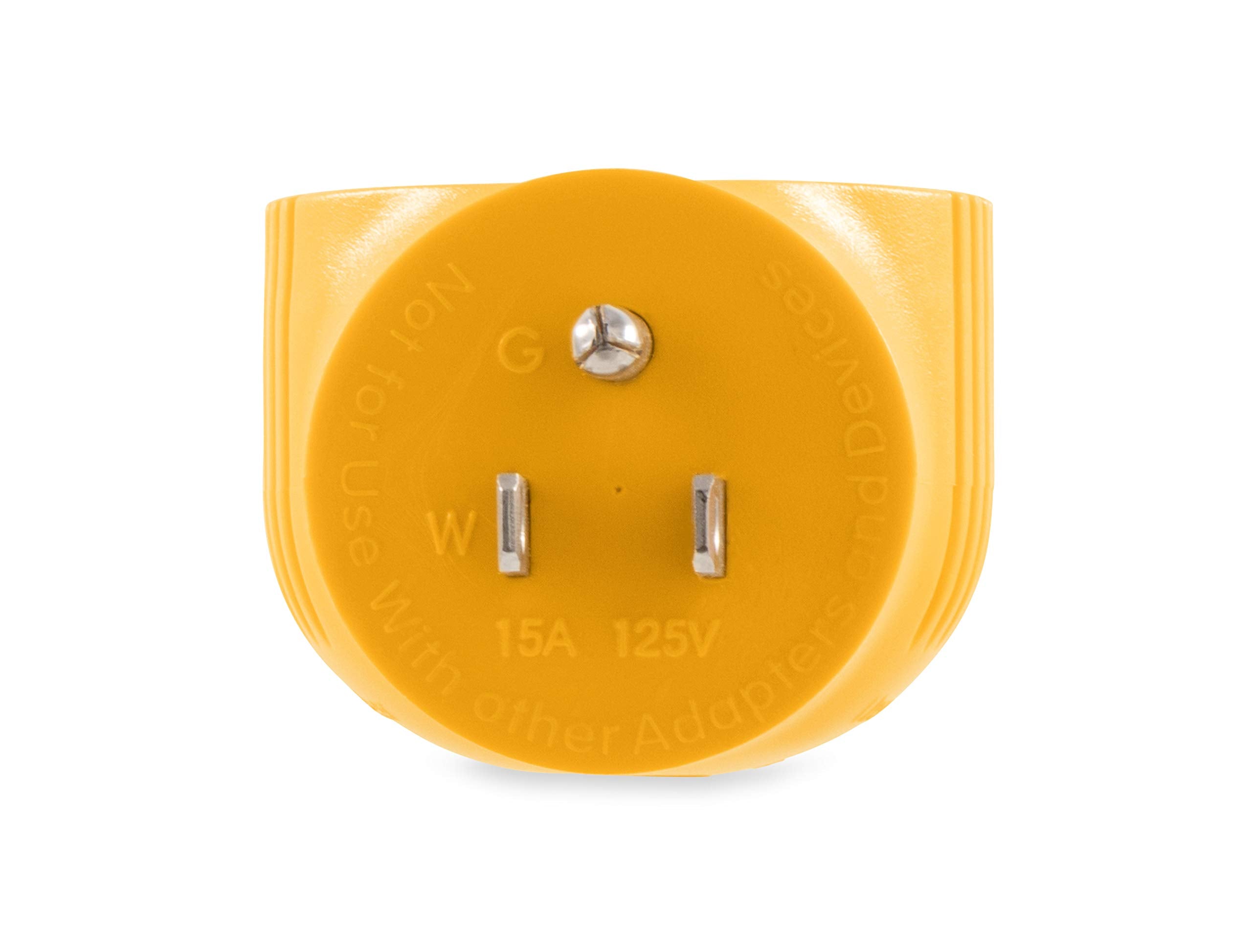 Camco Power Grip Rv Electrical Adapter 15-30 Amp 1 Pk