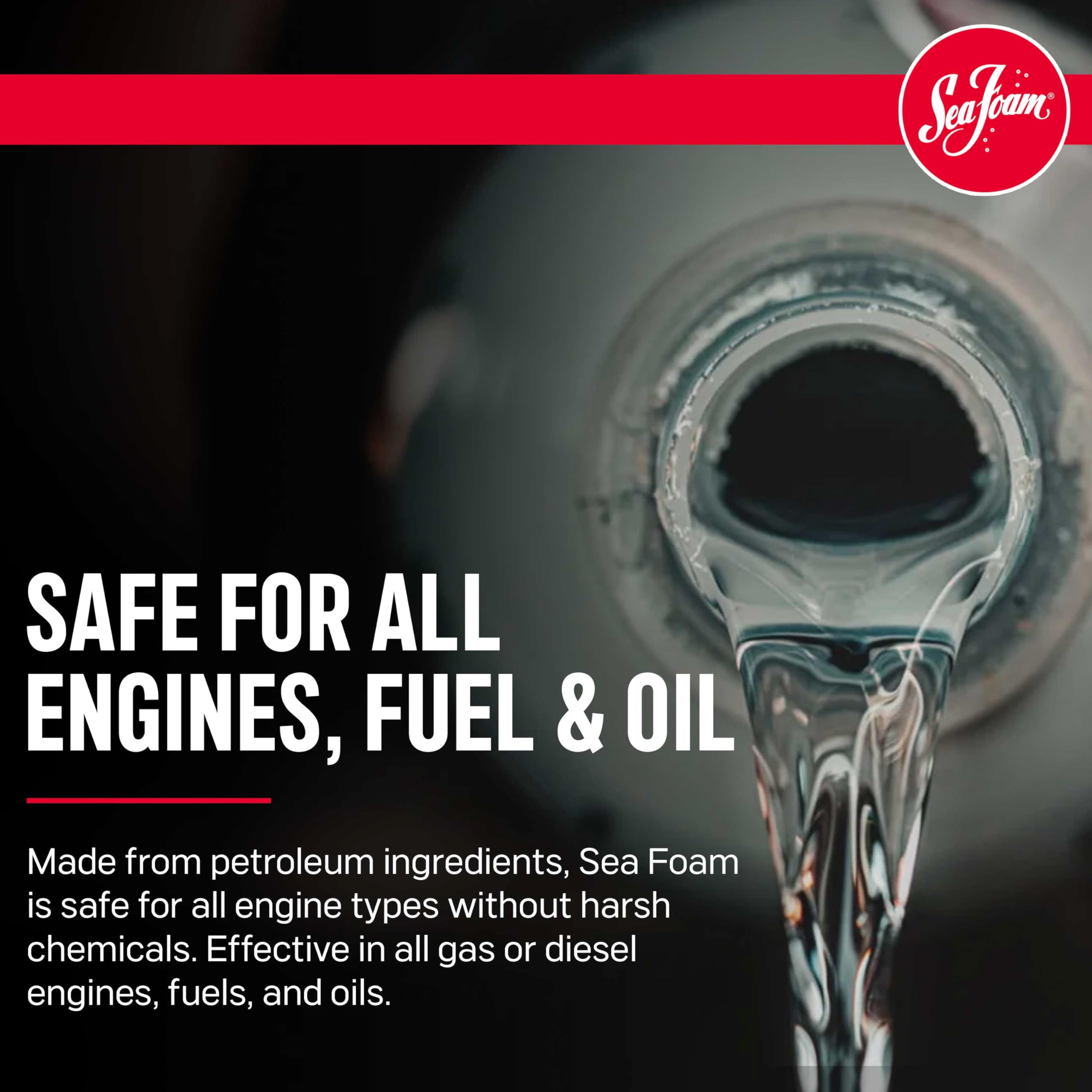 Sea Foam Truck & Suv Motor Treatment Fuel & Oil Additive, St20, 20 Oz, Pack Of 6