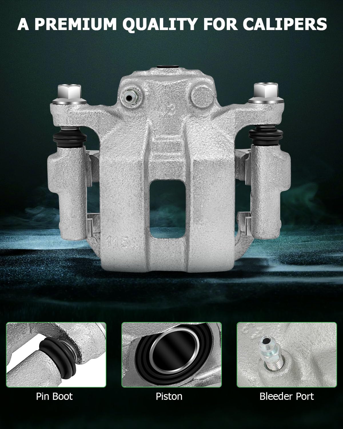 Scitoo 19B2793 Rear Right Disc Brake Caliper Assembly W/Bracket For Infiniti For G35 2003-2005,For Nissan For 350Z 2003-2005,For