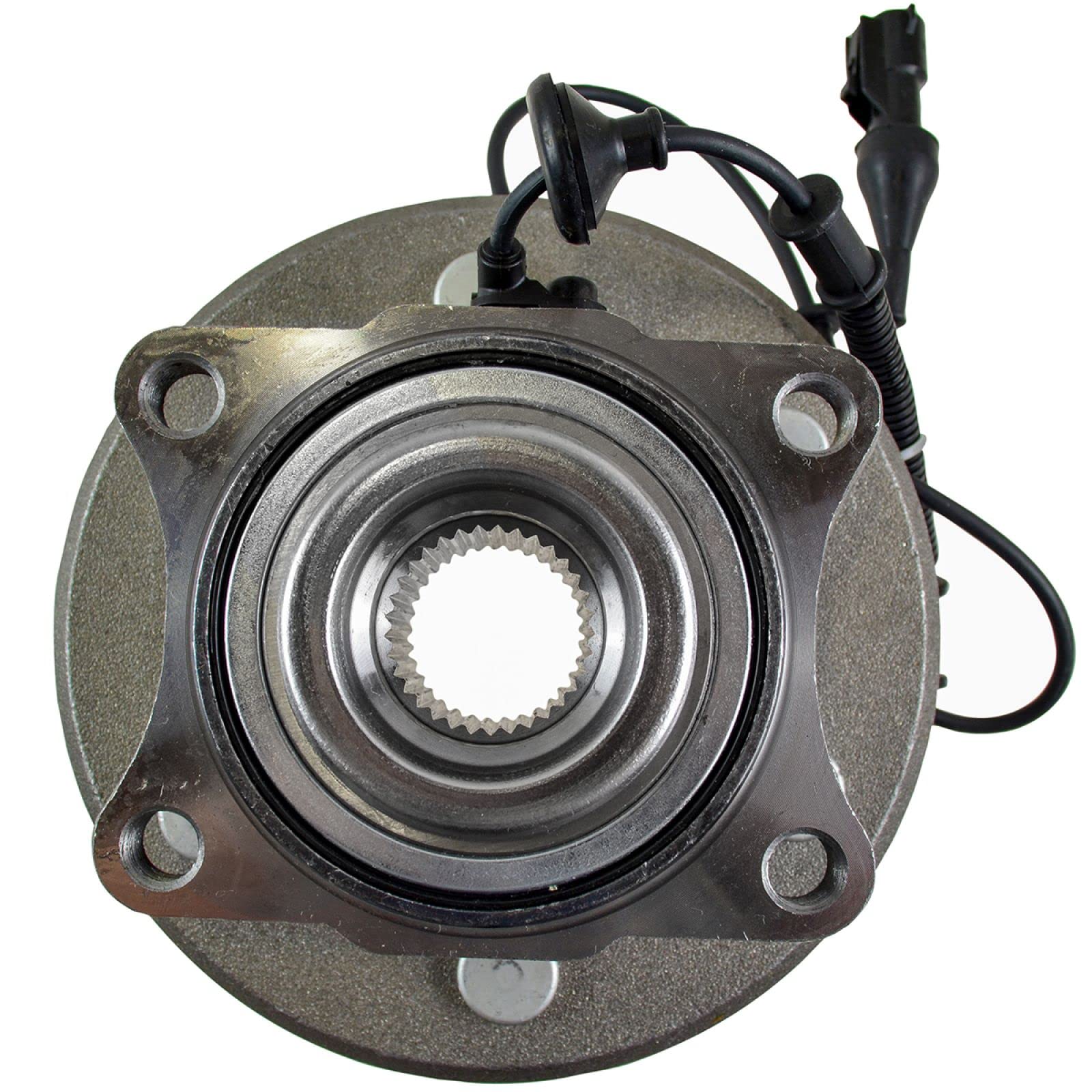 Trq Rear Wheel Bearing & Hub Assembly With Abs Sensor Compatible With 2003-2006 Ford Expedition Lincoln Navigator