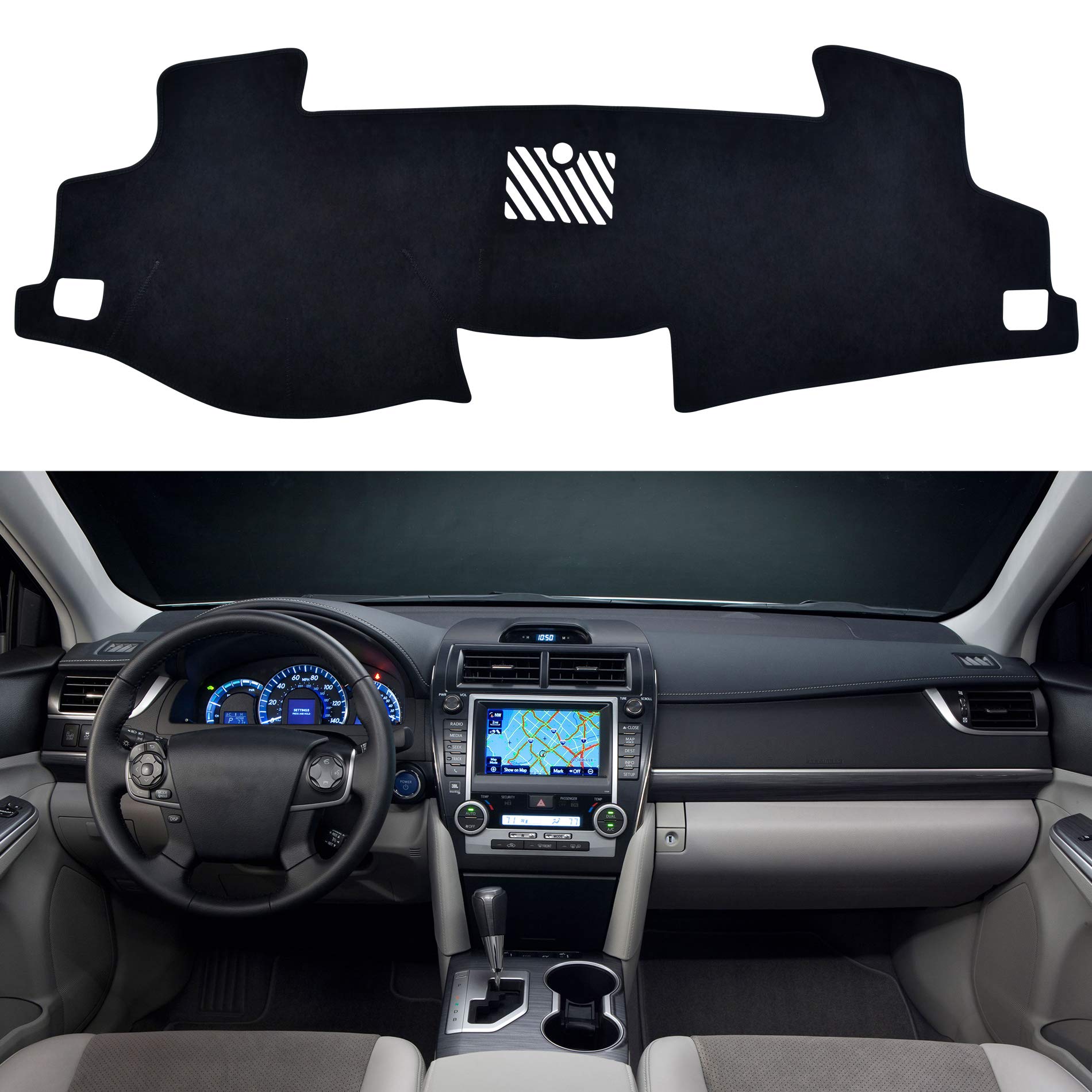 Speedwow Dashboard Dash Board Cover Mat Carpet Compatible With 2012-2017 Toyota Camry