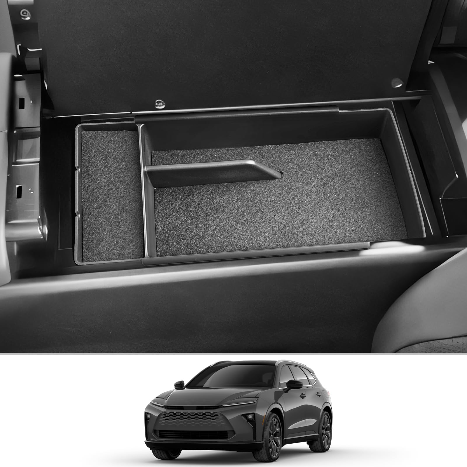 CDEFG Compatible with 2025 Toyota Crown Center Console Organizer Tray 2025 Toyota Crown/Crown Signia Accessories Middle Console 