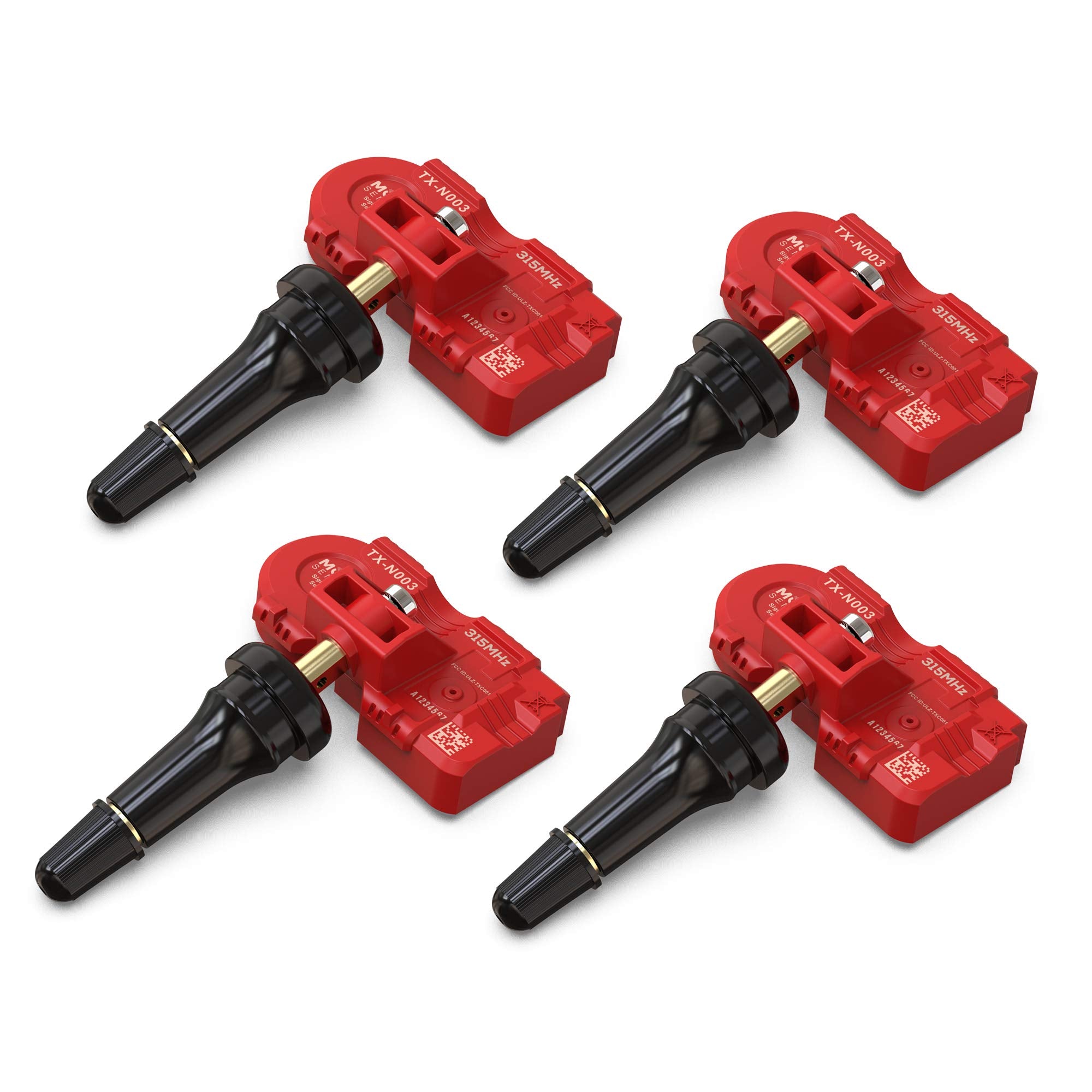 Moresensor Signature Series 315Mhz Tpms Tire Pressure Sensor 4-Pack | Preprogrammed For Select 120+ American Brand Models | Repl