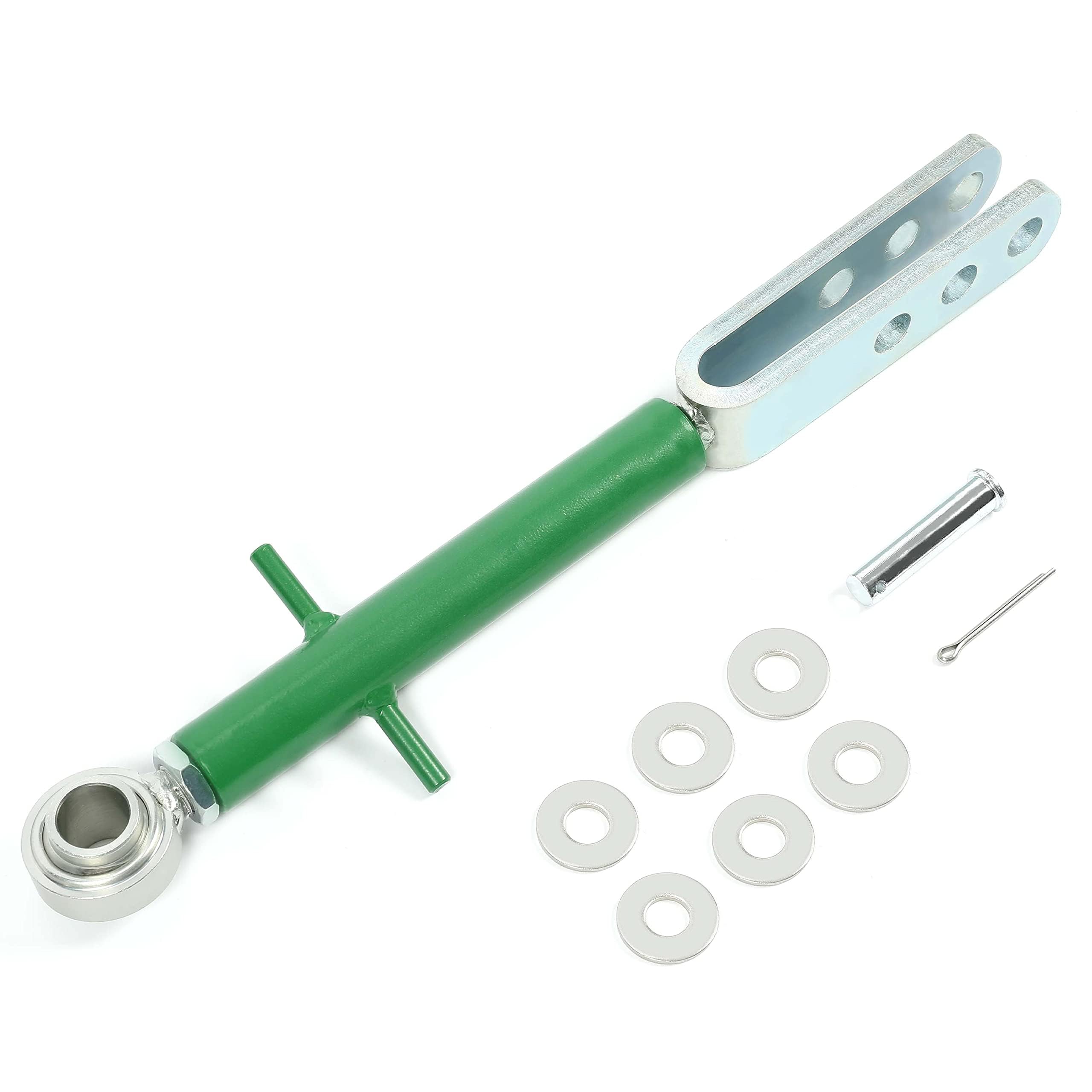 HECASA 3 Point Lift Link Compatible with John Deere 870 970 1070 Replacement for AM877572 Tractors Hitch Lift Top Link Green Sil