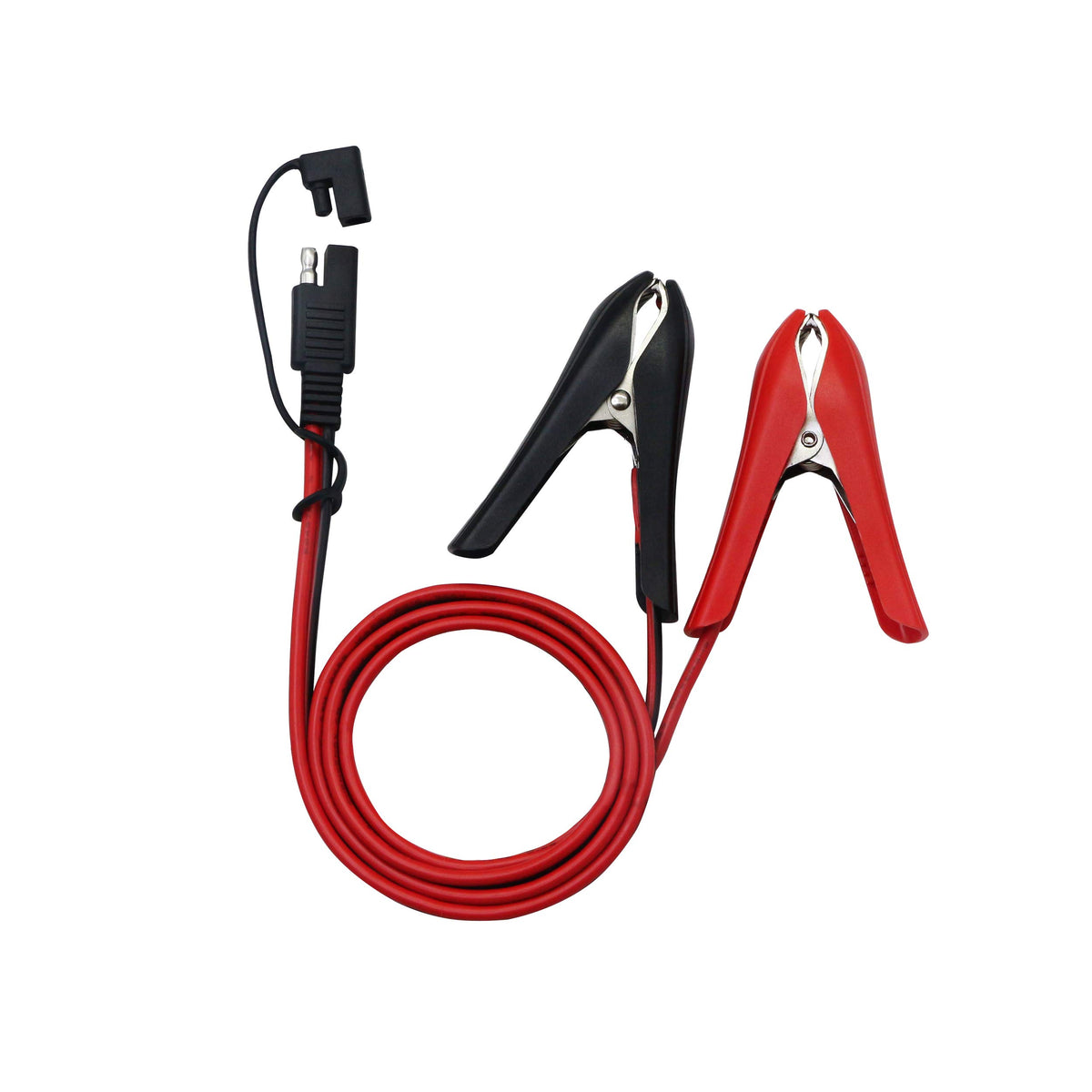 CERRXIAN 3.2FT 12V 14AWG Alligator Crocodile Clip to SAE Connector Quick Release Quick Disconnect Car Solar Power Charging Exten