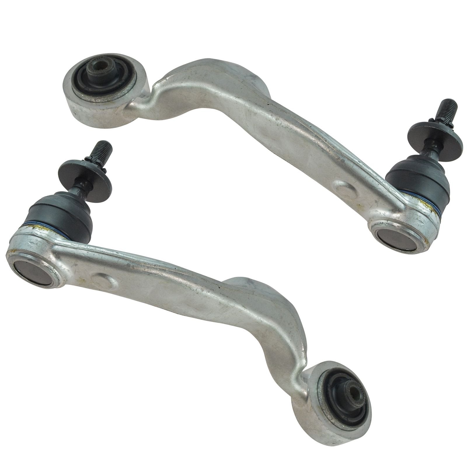 TRQ Front Upper Control Arm with Ball Joint Set Compatible with 2007-2017 Lexus LS460