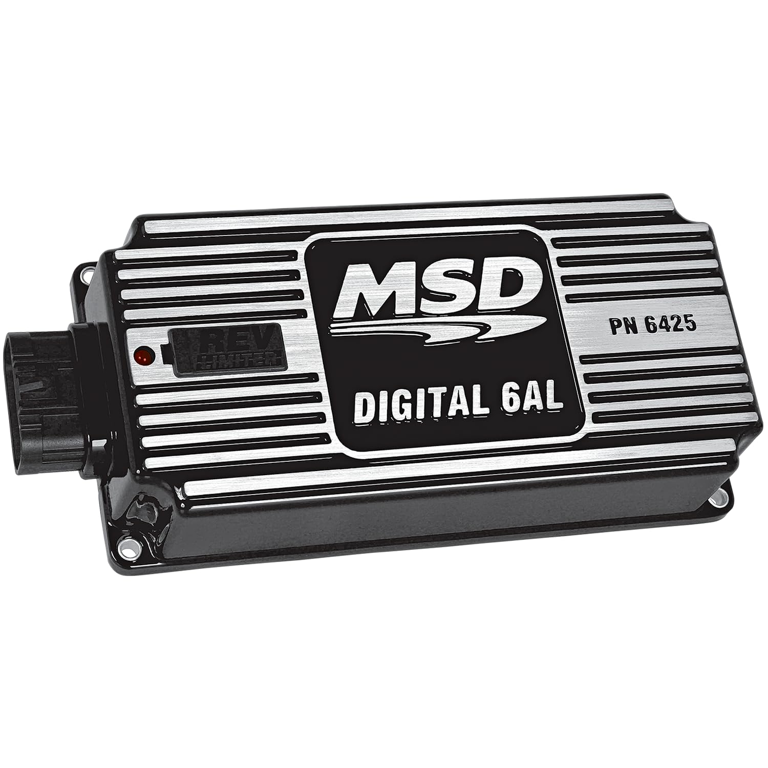 Msd 64253 Black, 6Al, Digital Ignition W/Rev Control - Black