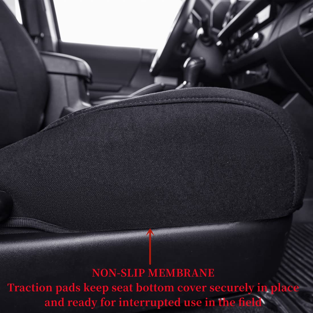 Coverdream Custom Fit Front Seat Covers For 2024 2025 Toyota Tacoma Double Cab Sr,Sr5,Trd Sport,Trd Off-Road,Limited,Full Covera